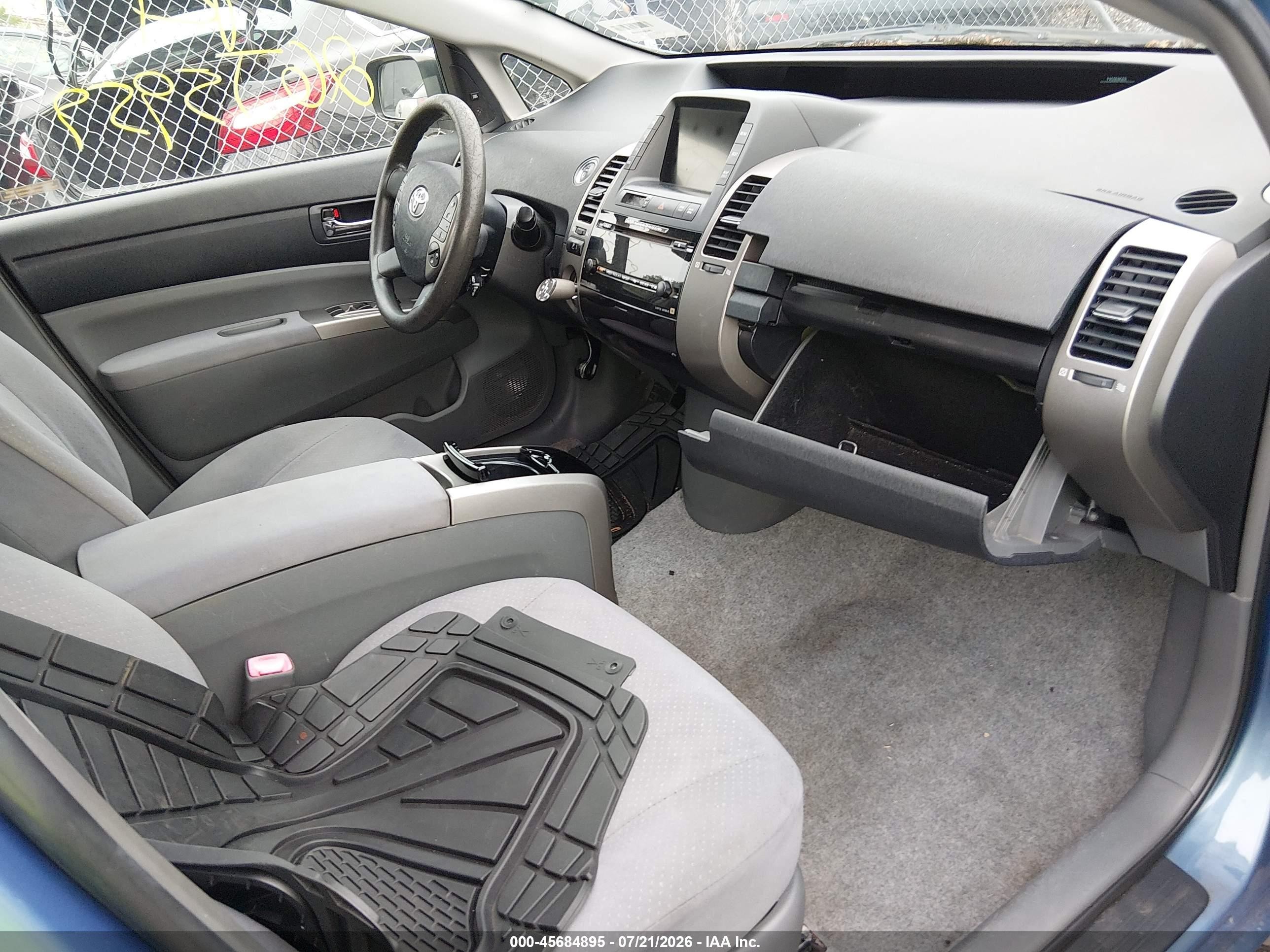2008 Toyota Prius   Blue vin: JTDKB20U187725028