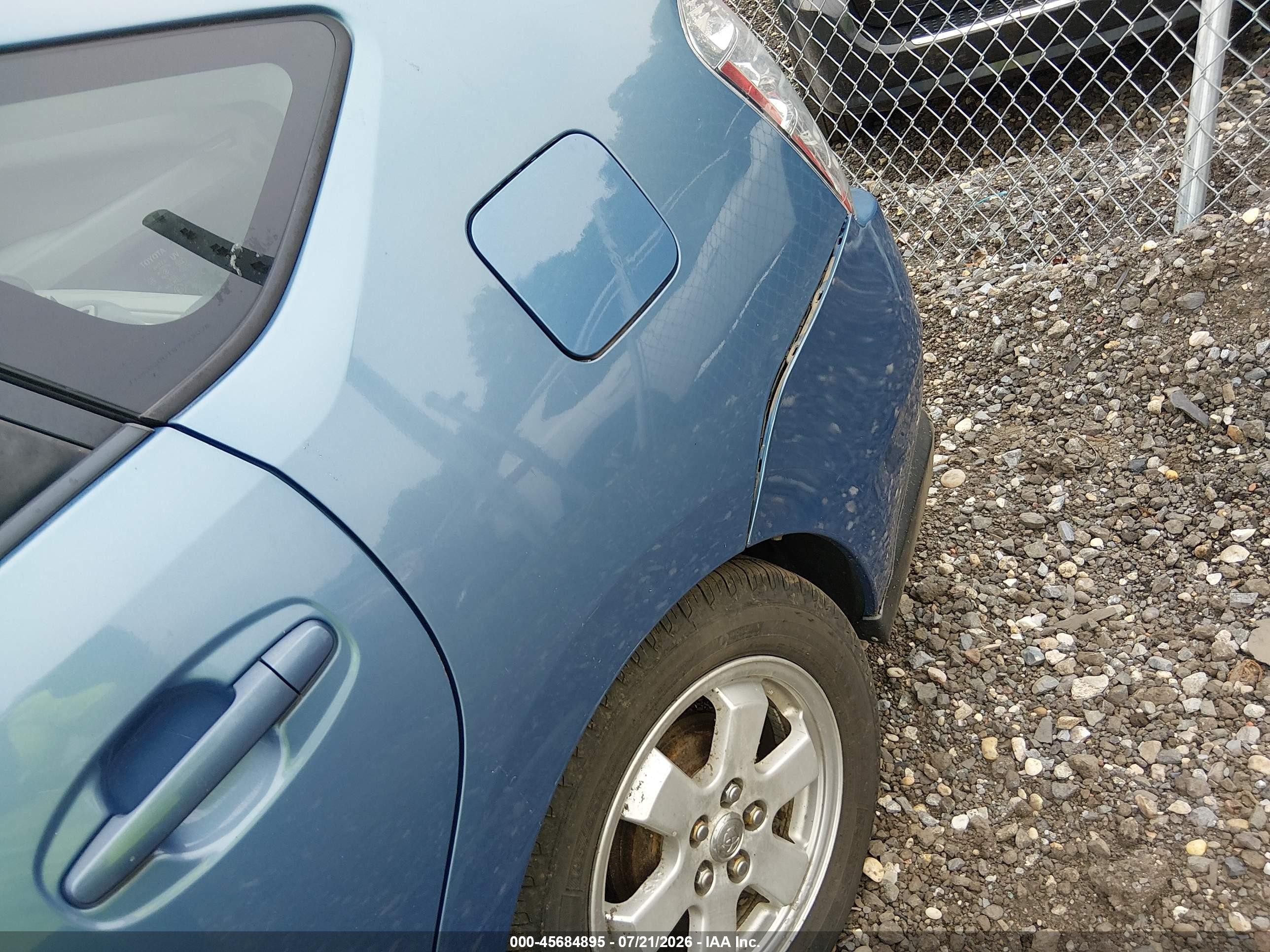 2008 Toyota Prius   Blue vin: JTDKB20U187725028