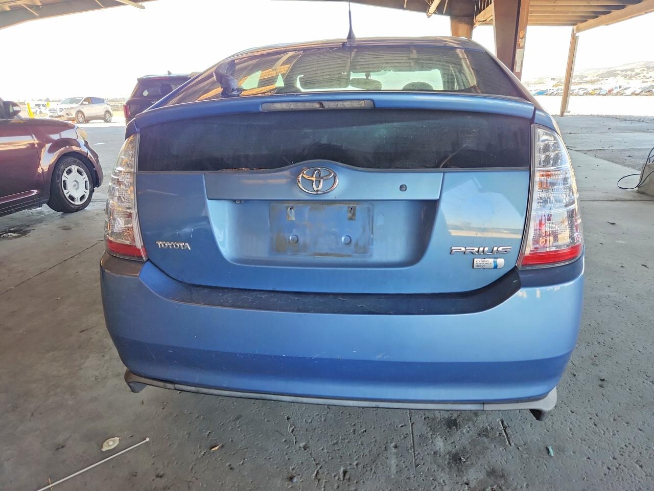 2008 Toyota Prius Base Blue vin: JTDKB20U187725398