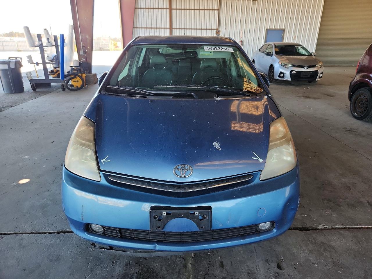 2008 Toyota Prius Base Blue vin: JTDKB20U187725398