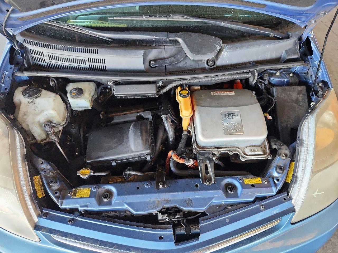 2008 Toyota Prius Base Blue vin: JTDKB20U187725398