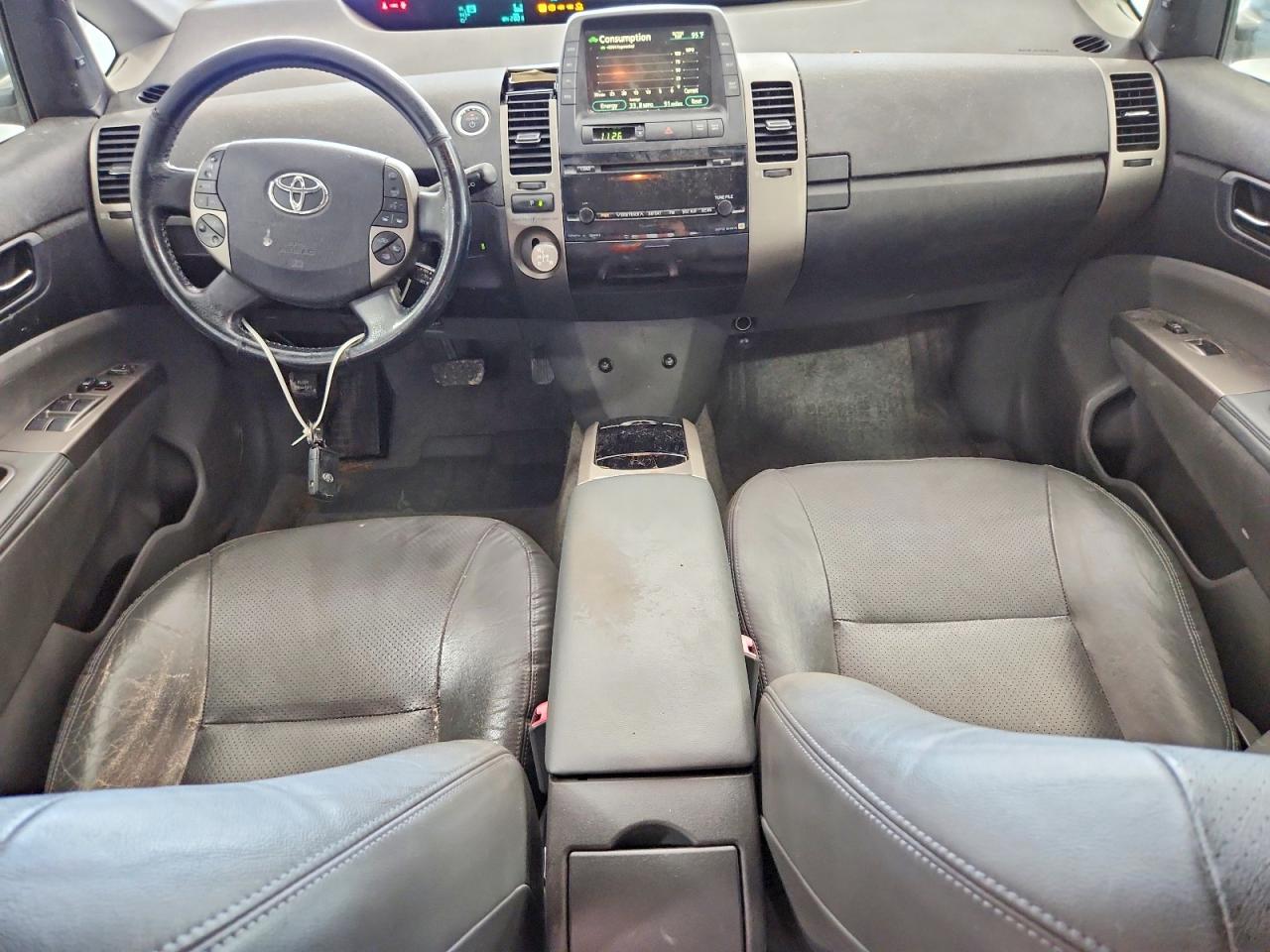 2008 Toyota Prius Base Green vin: JTDKB20U187727314