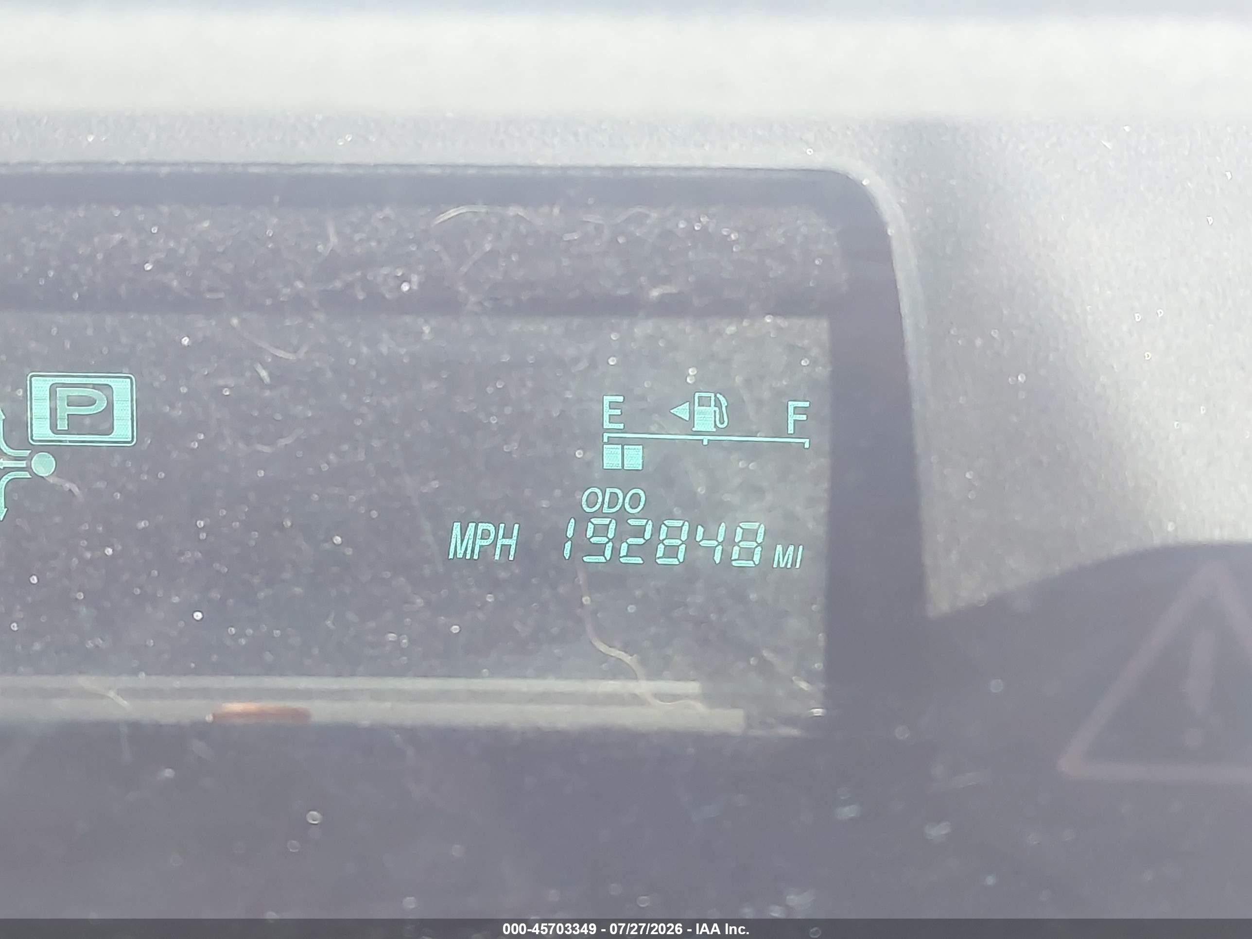 2008 Toyota Prius   Red vin: JTDKB20U187728558