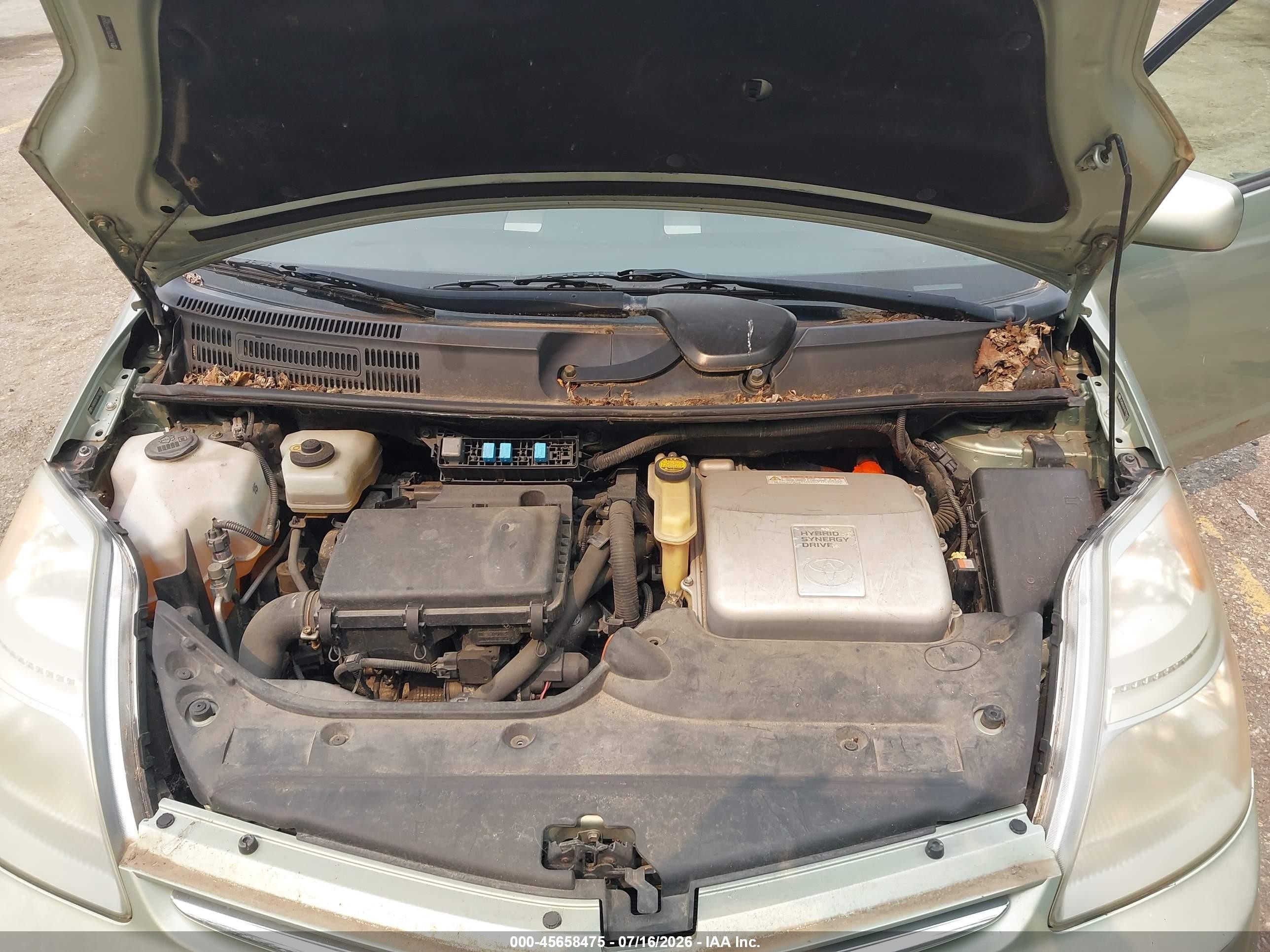 2008 Toyota Prius   Green vin: JTDKB20U187738491