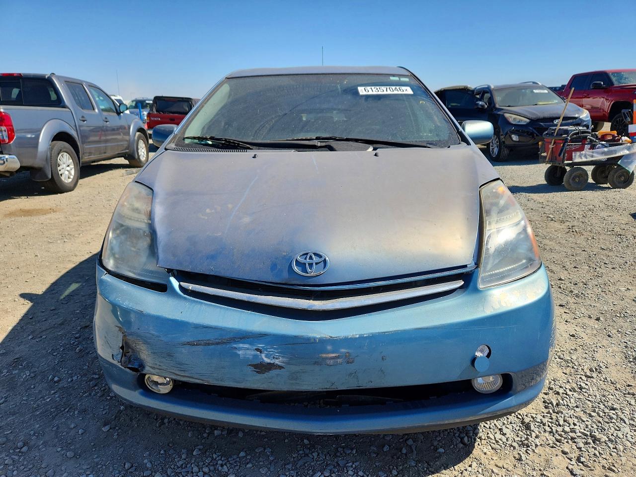 2008 Toyota Prius Base Blue vin: JTDKB20U187745294