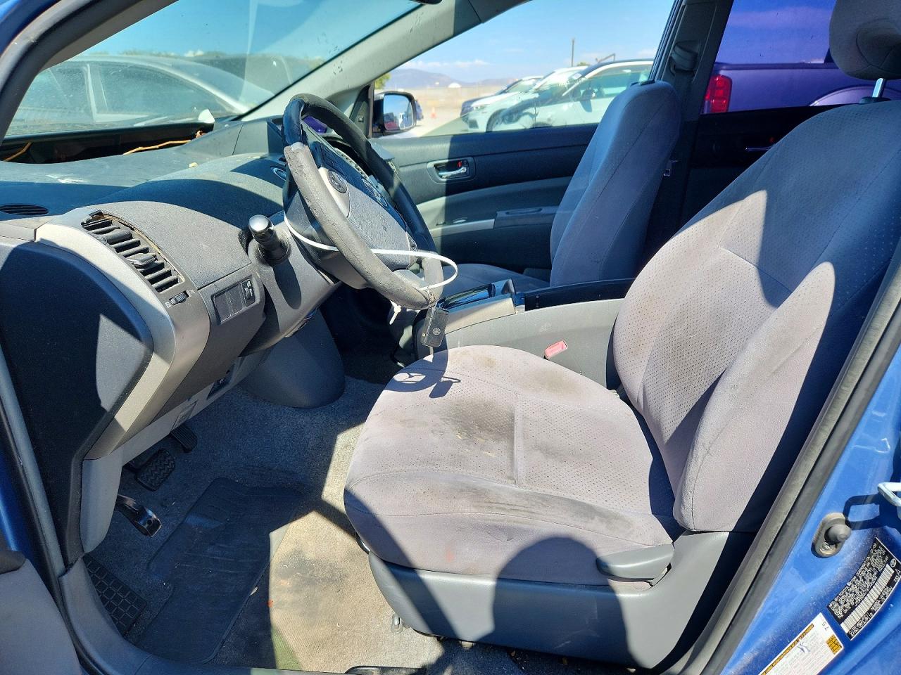2008 Toyota Prius Base Blue vin: JTDKB20U187745294