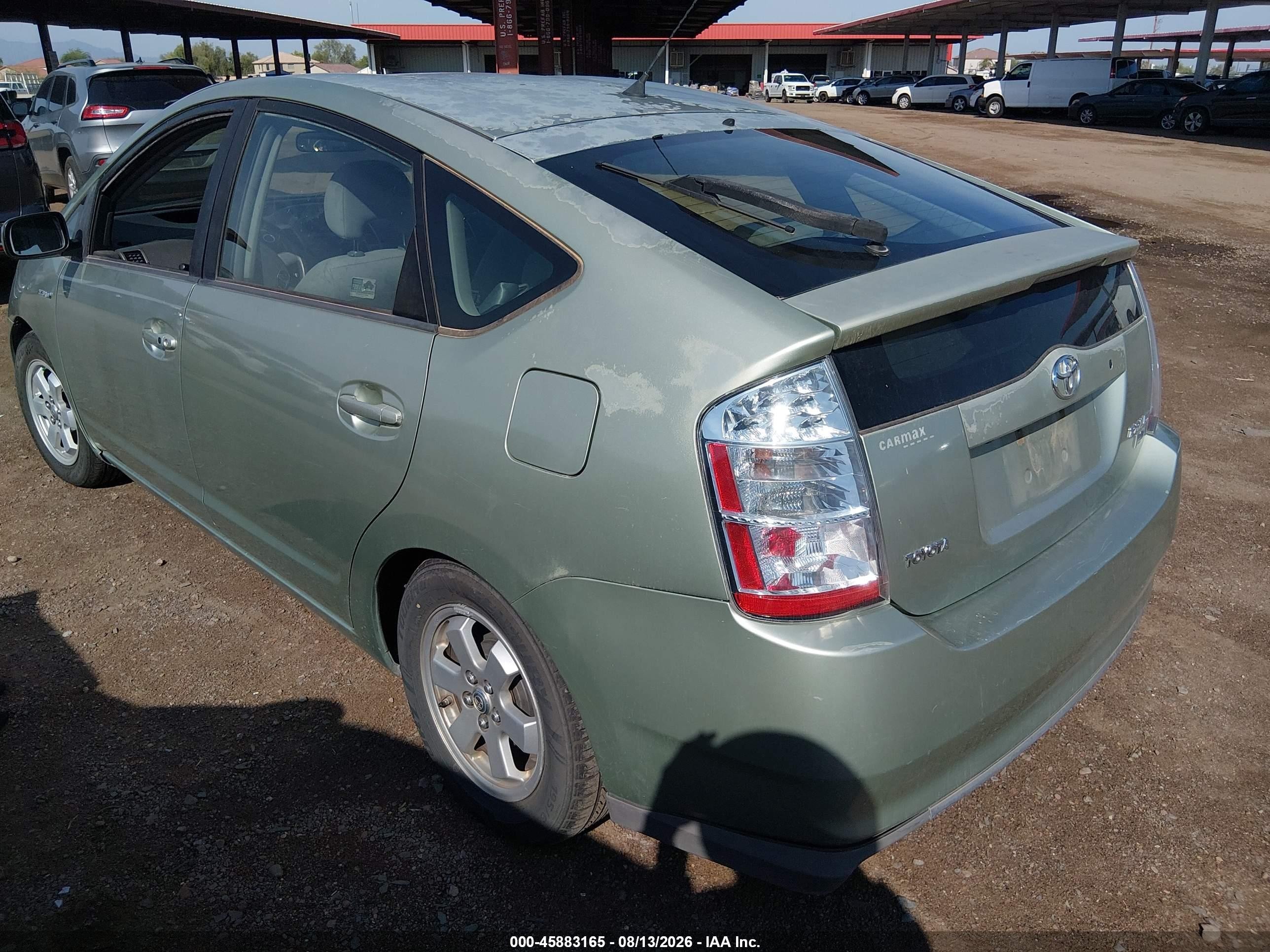 2008 Toyota Prius   Green vin: JTDKB20U187752214