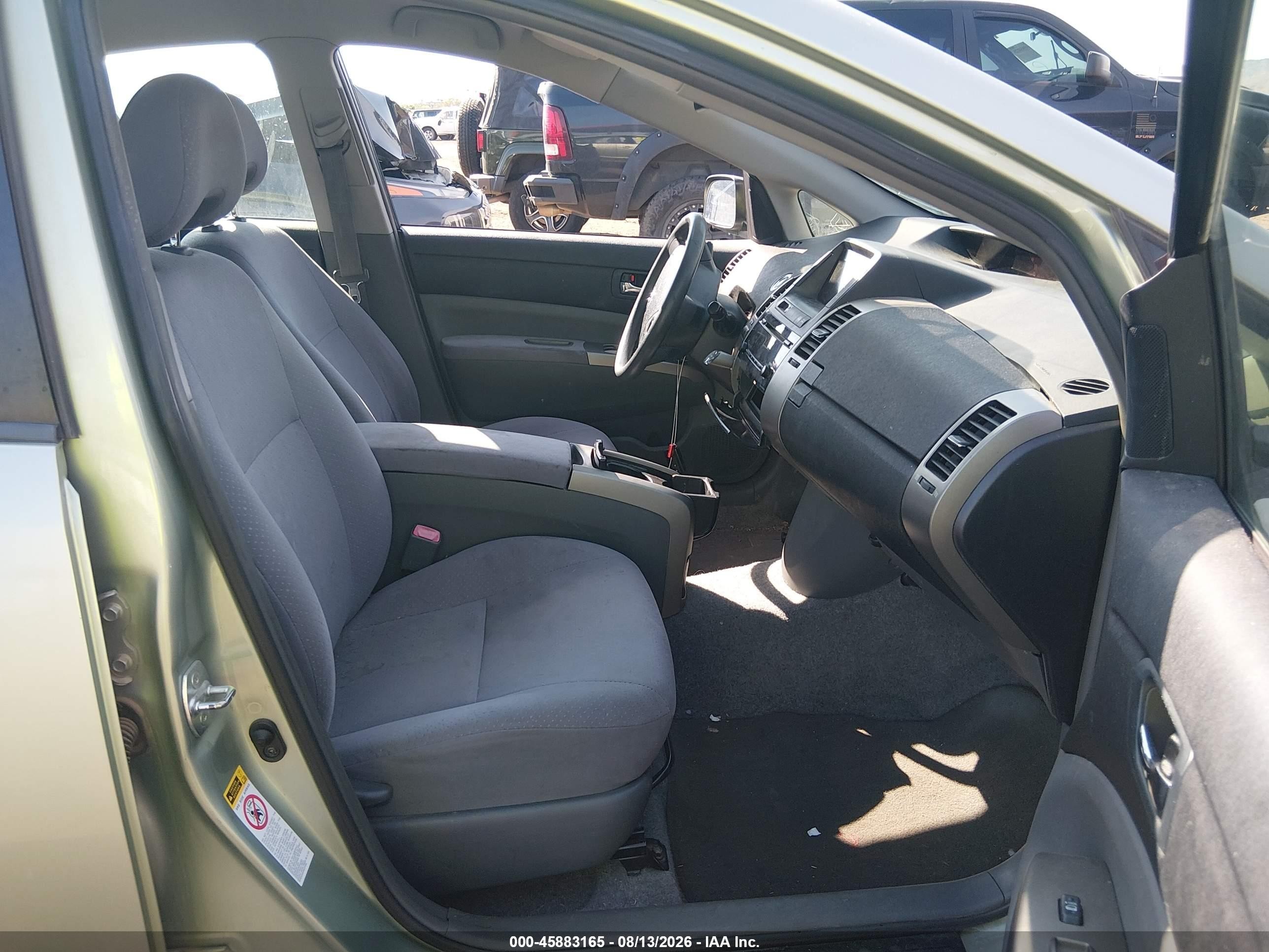 2008 Toyota Prius   Green vin: JTDKB20U187752214