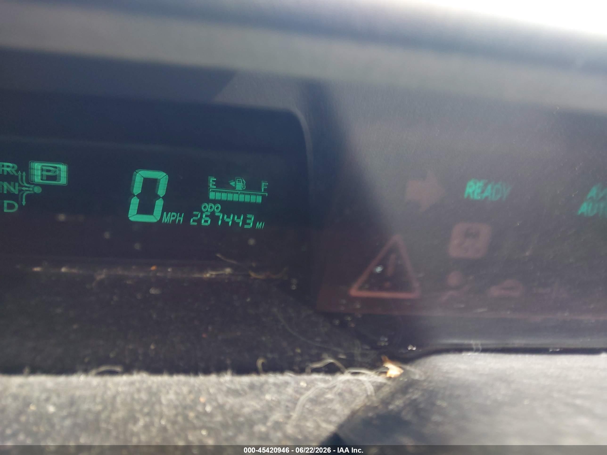 2008 Toyota Prius   Blue vin: JTDKB20U187779512