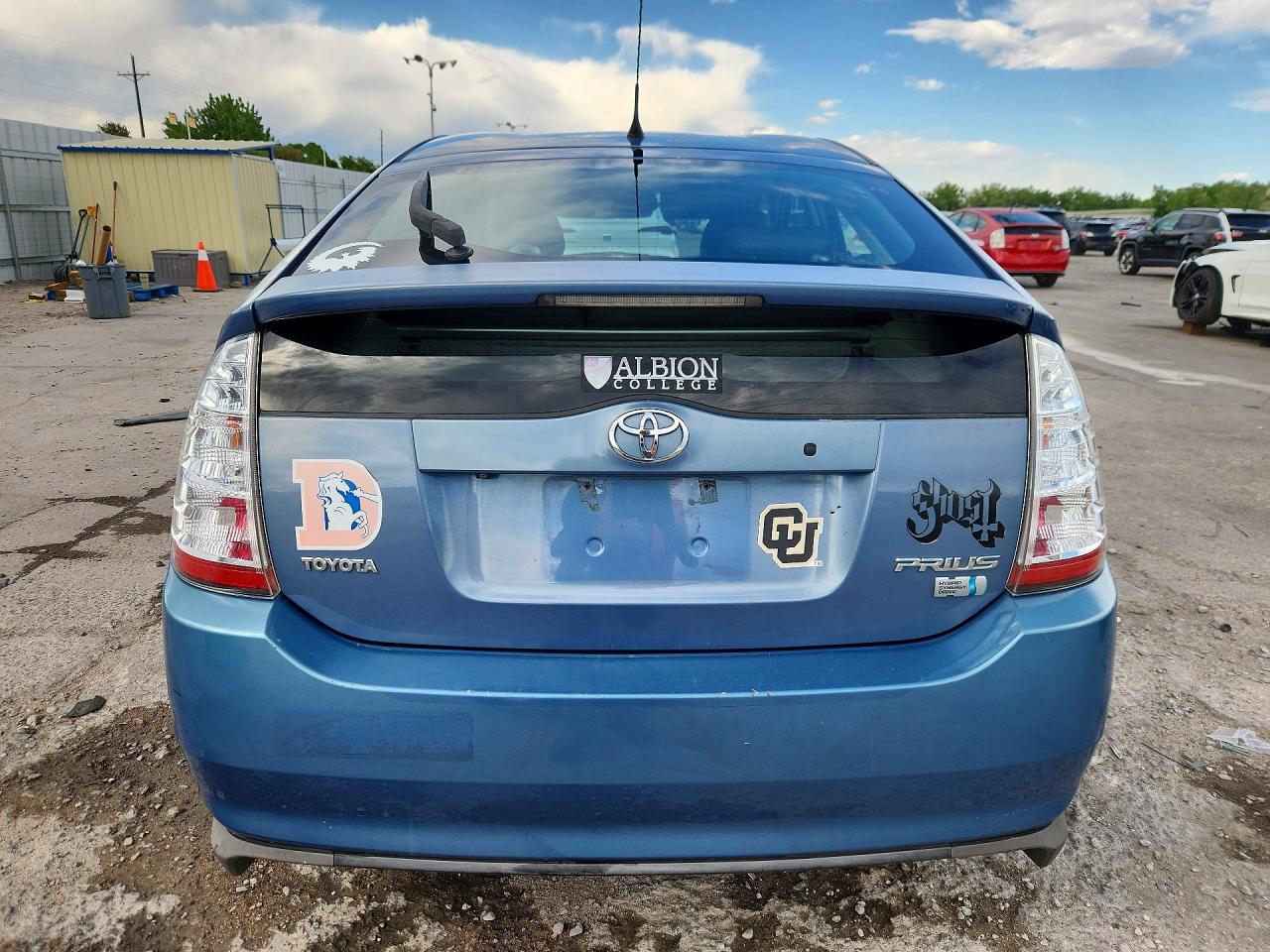 2008 Toyota Prius Touring Blue vin: JTDKB20U187783060