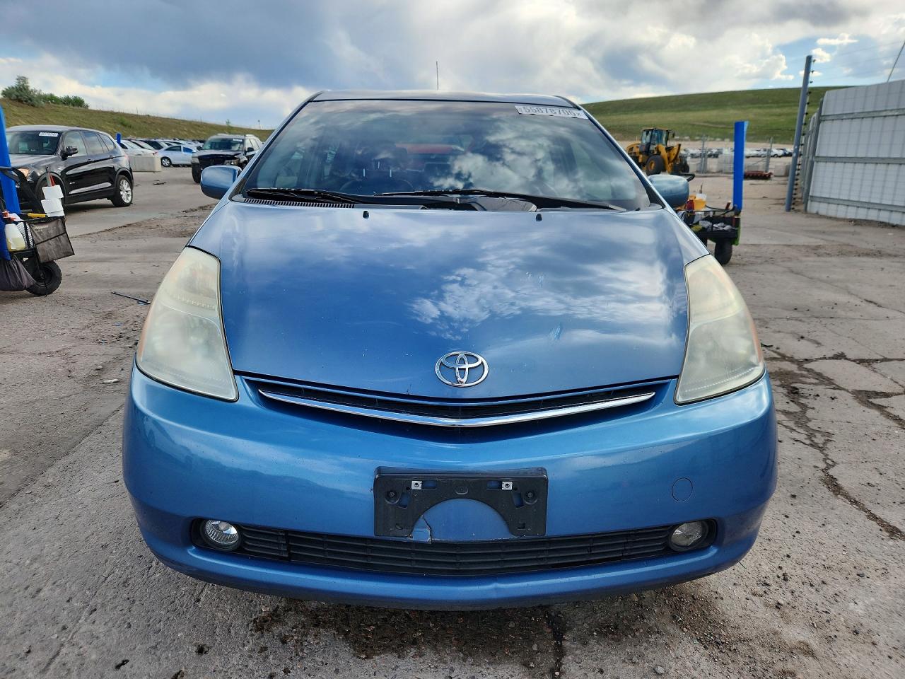 2008 Toyota Prius Touring Blue vin: JTDKB20U187783060