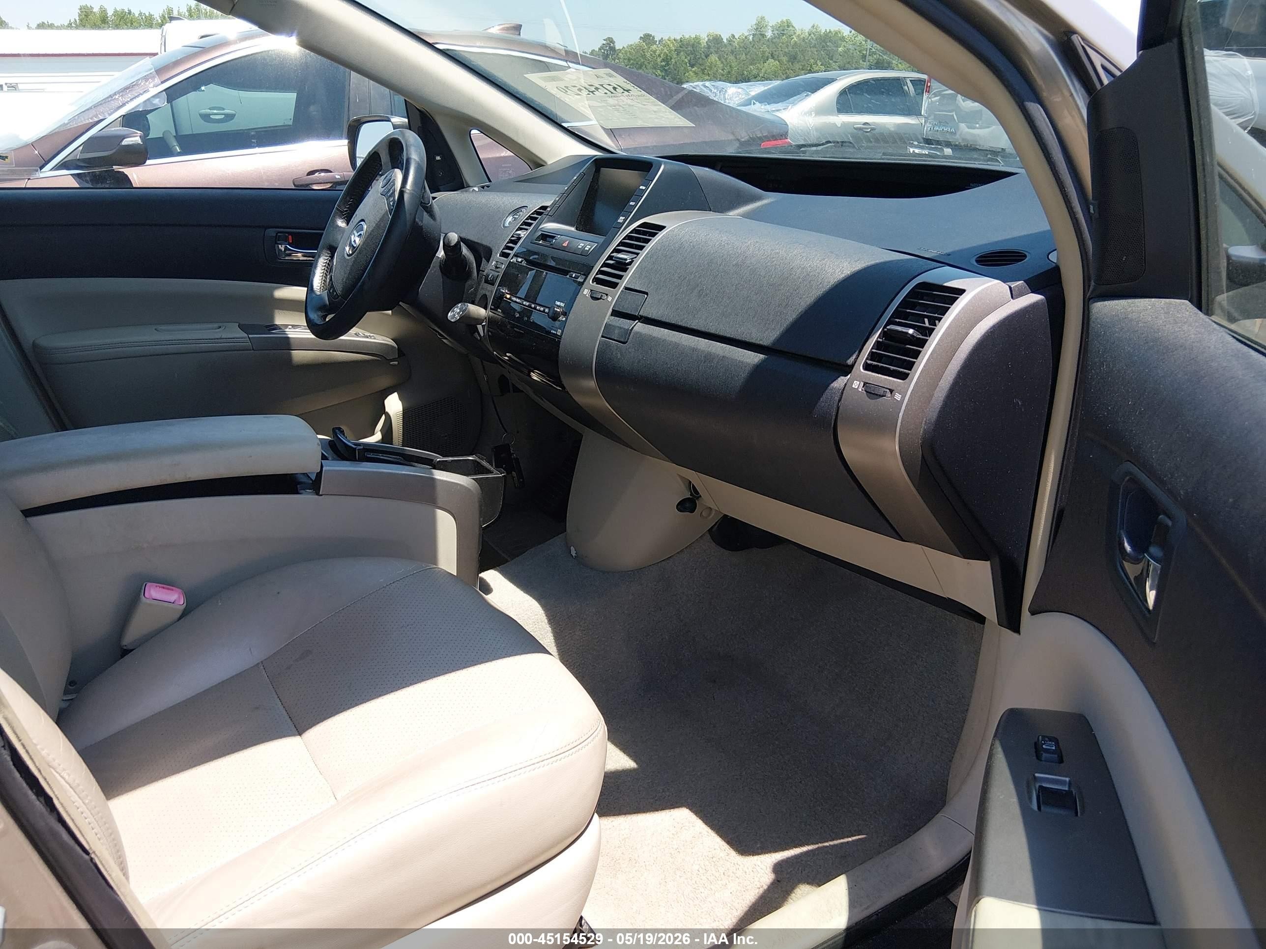 2009 Toyota Prius Touring Gold vin: JTDKB20U193465335