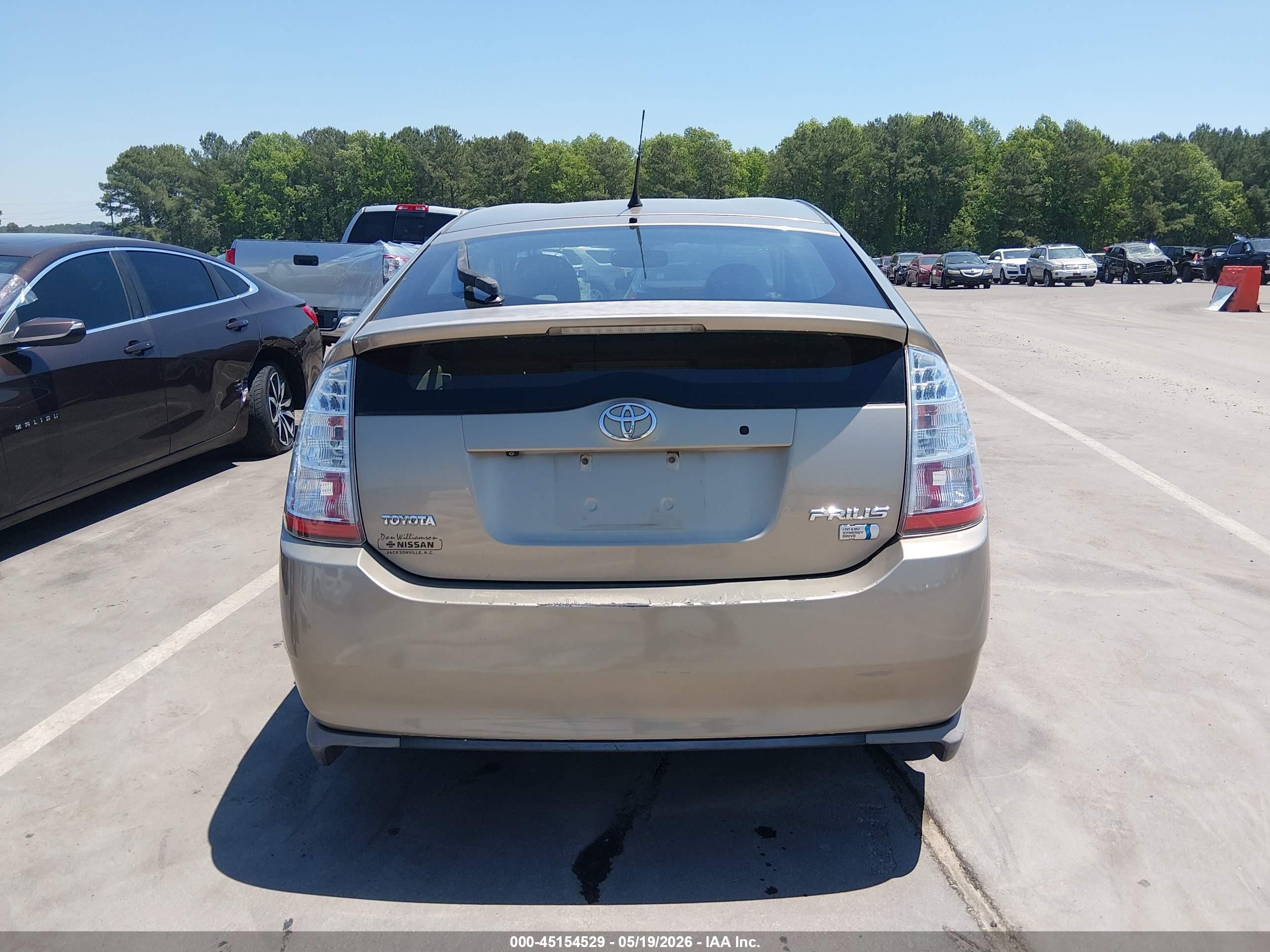 2009 Toyota Prius Touring Gold vin: JTDKB20U193465335
