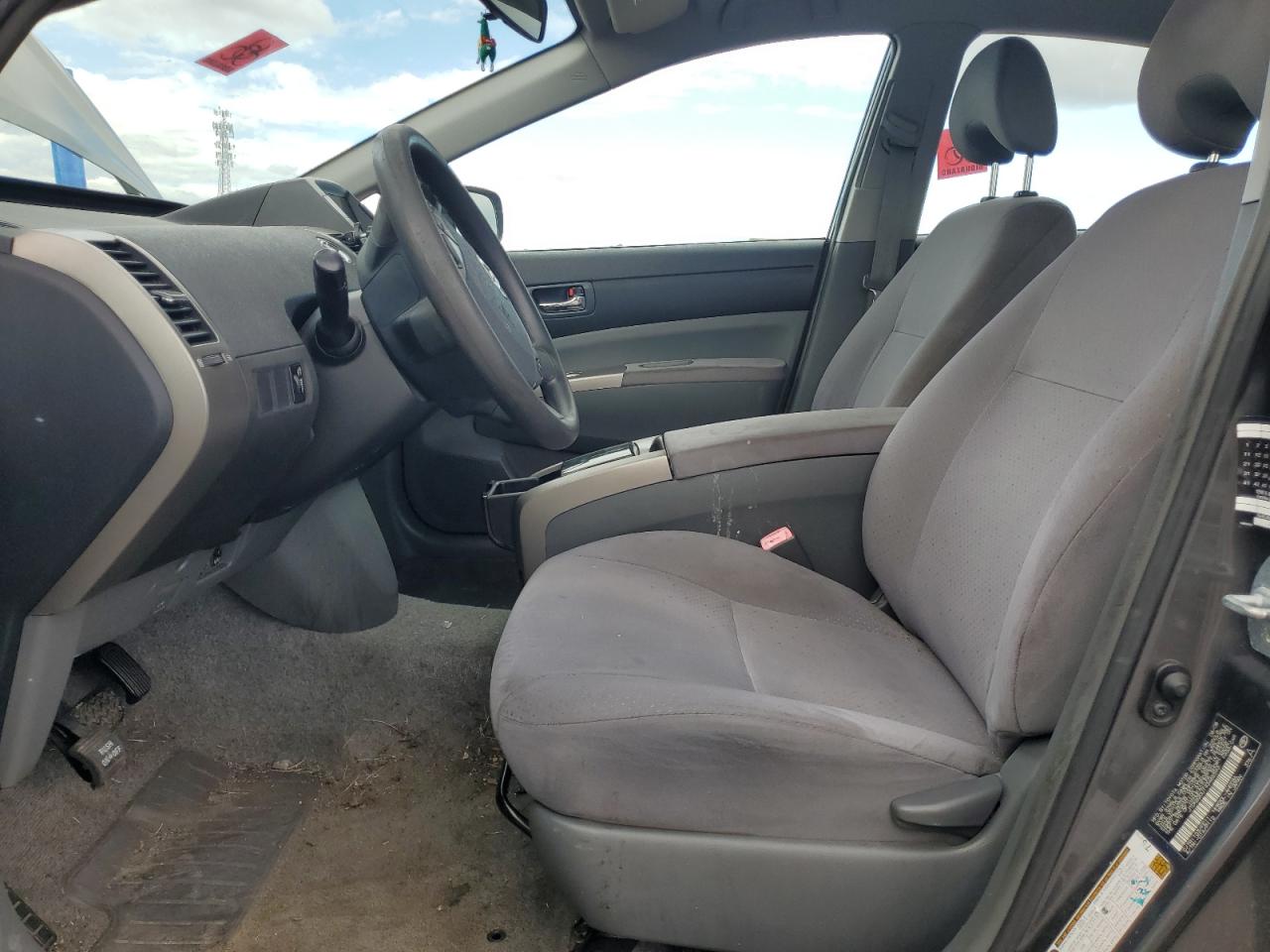 2009 Toyota Prius Base Silver vin: JTDKB20U193465593