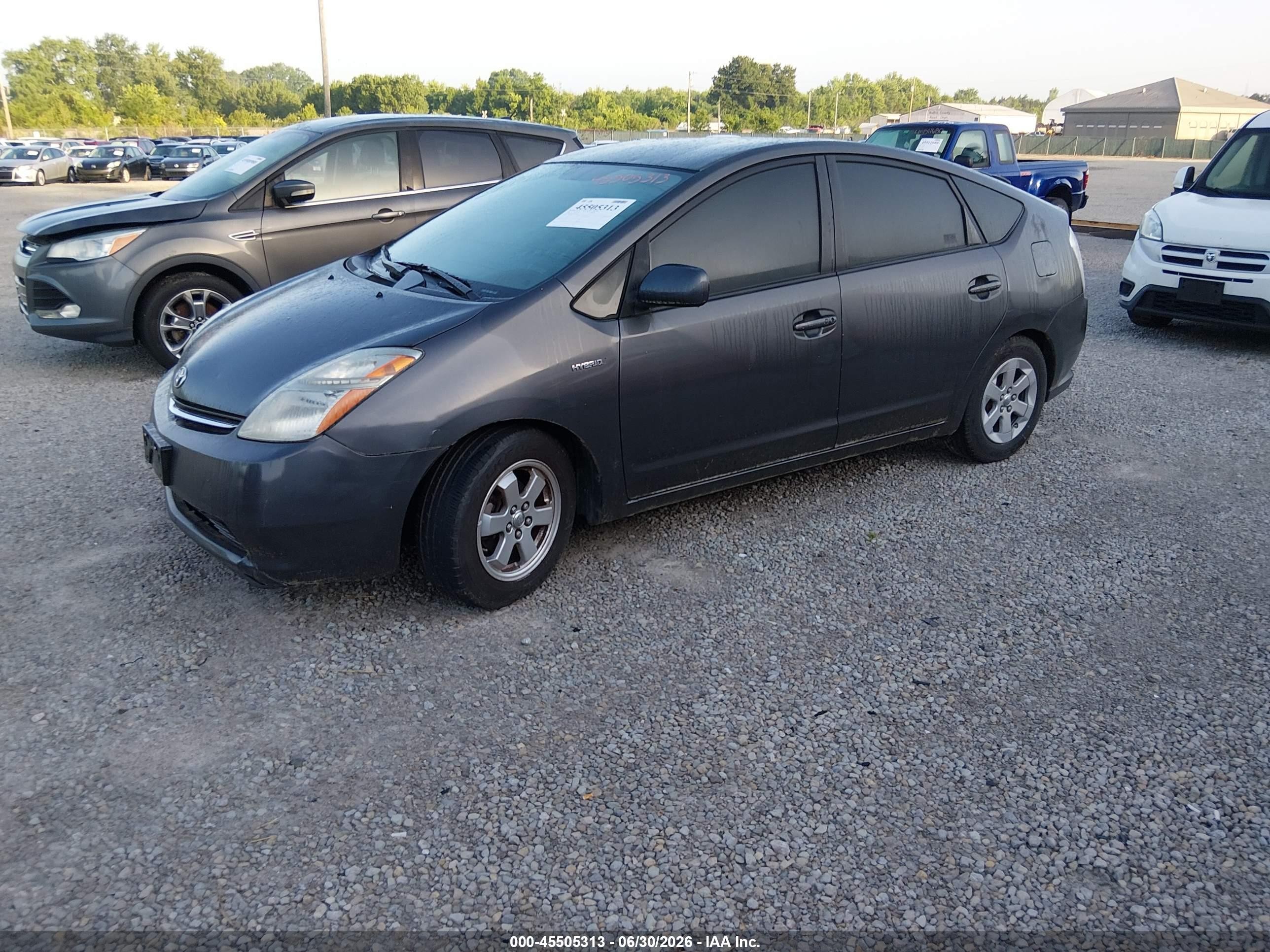 2009 Toyota Prius   Silver vin: JTDKB20U193471412