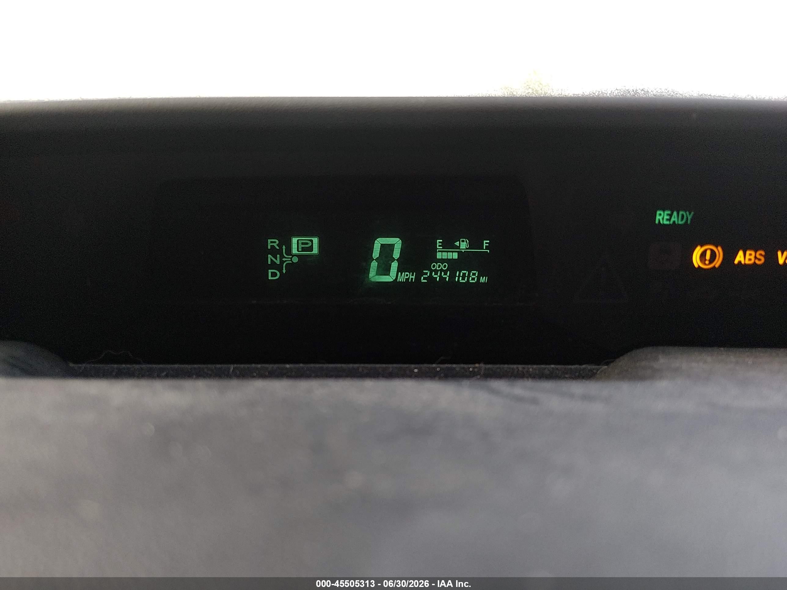 2009 Toyota Prius   Silver vin: JTDKB20U193471412