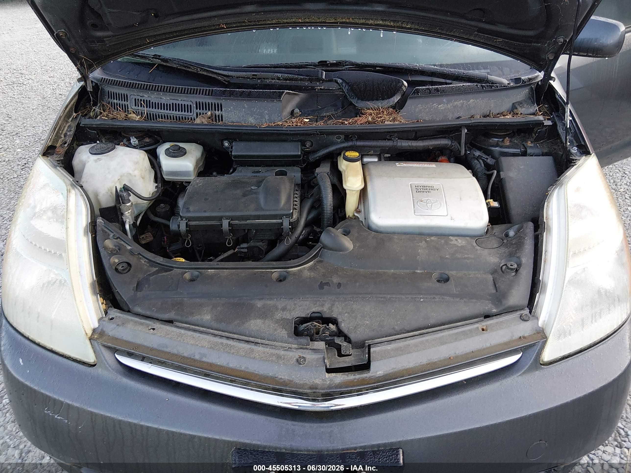 2009 Toyota Prius   Silver vin: JTDKB20U193471412