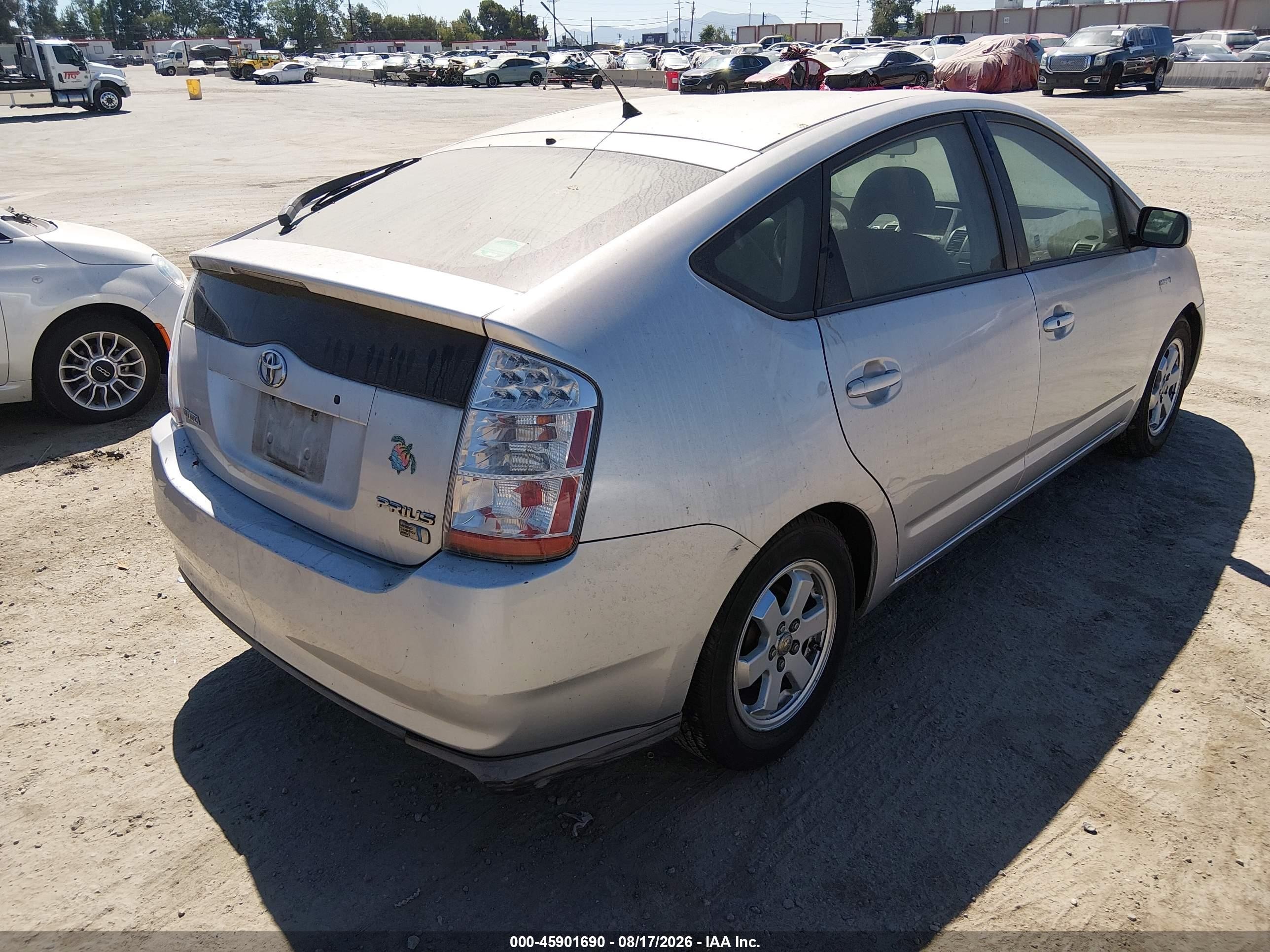 2009 Toyota Prius   Silver vin: JTDKB20U193471779