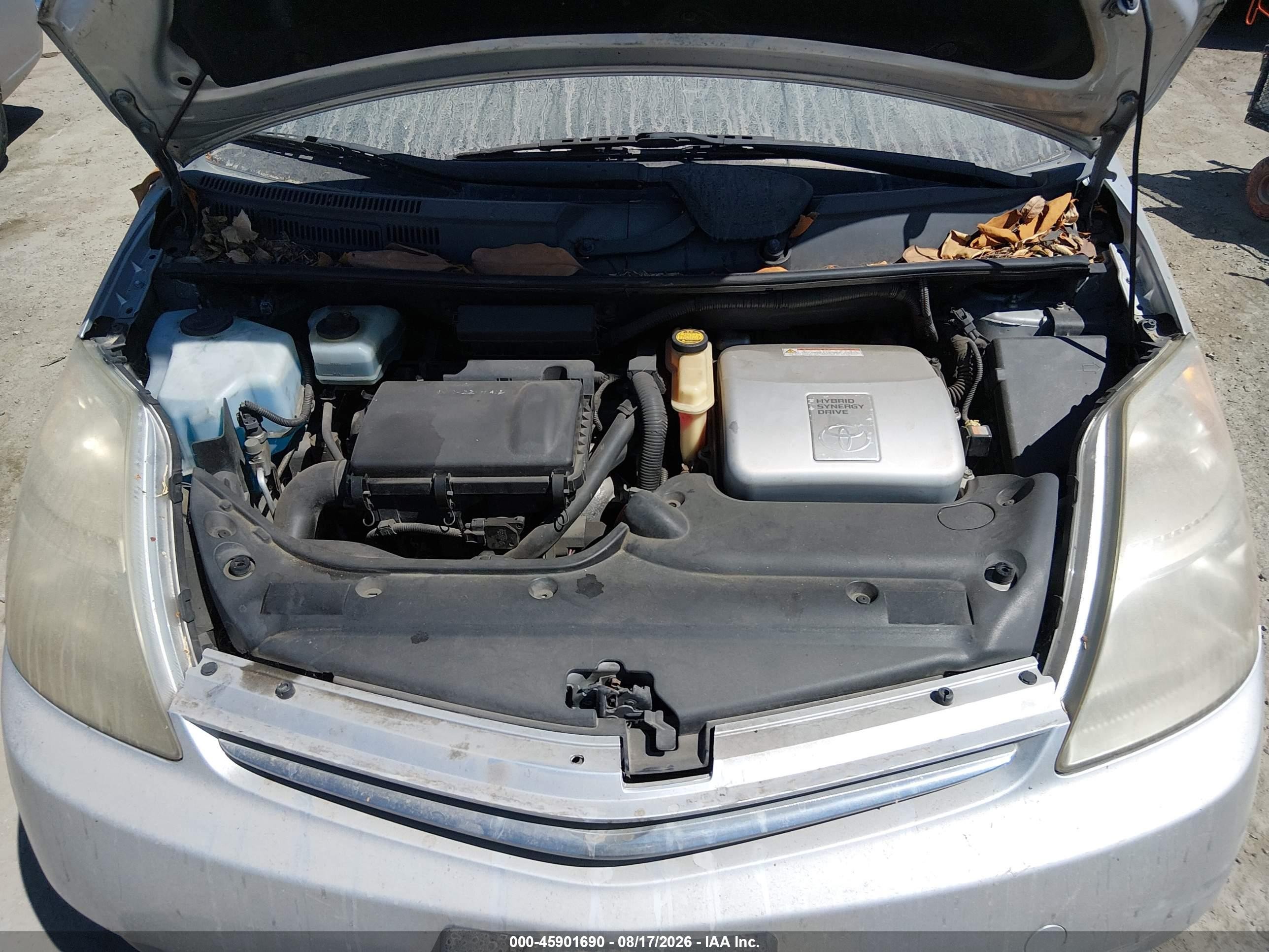 2009 Toyota Prius   Silver vin: JTDKB20U193471779