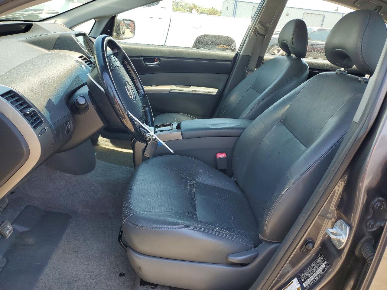 2009 Toyota Prius Touring Gray vin: JTDKB20U193471801