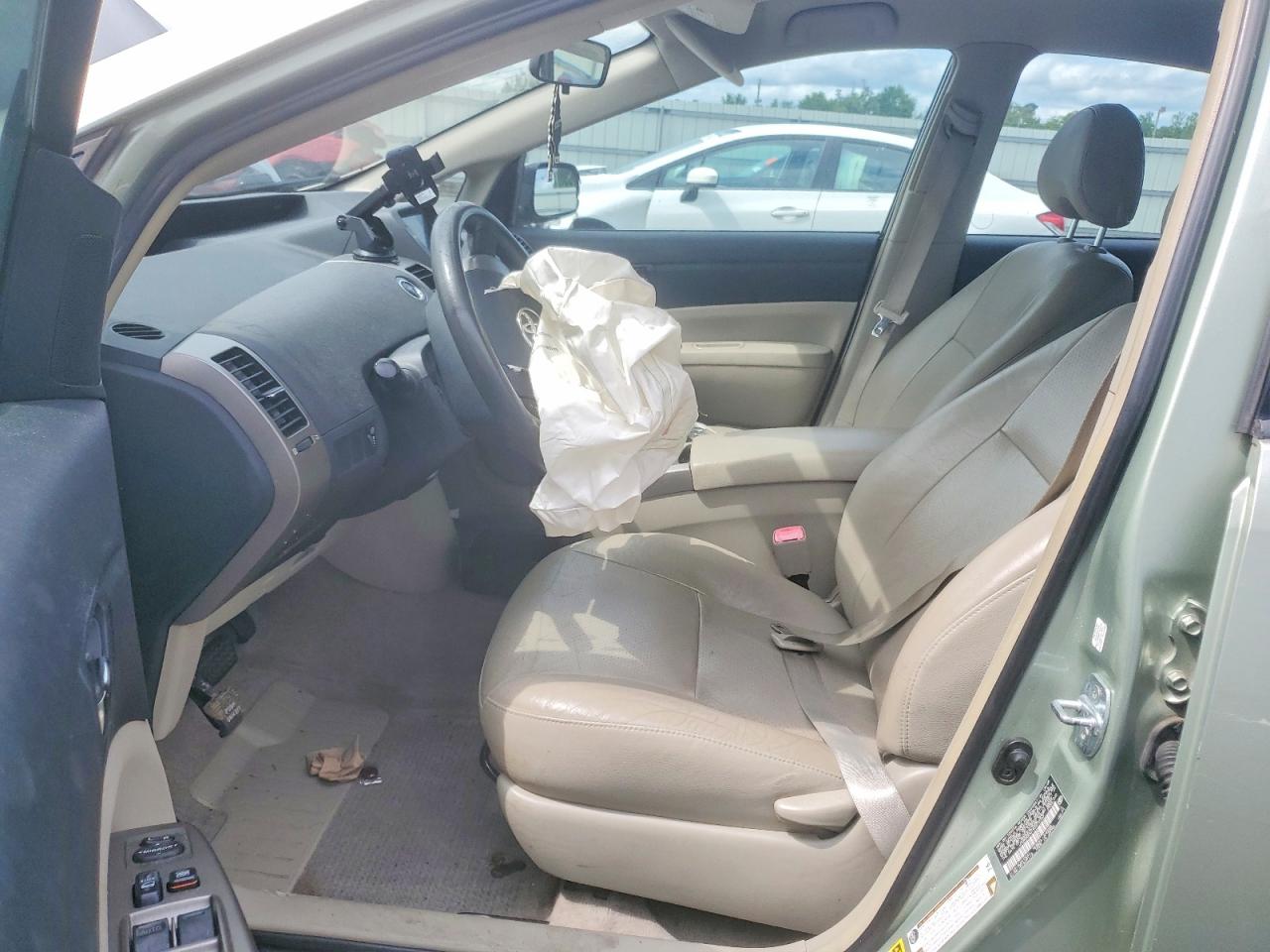 2009 Toyota Prius Base Бирюзовый vin: JTDKB20U193472267