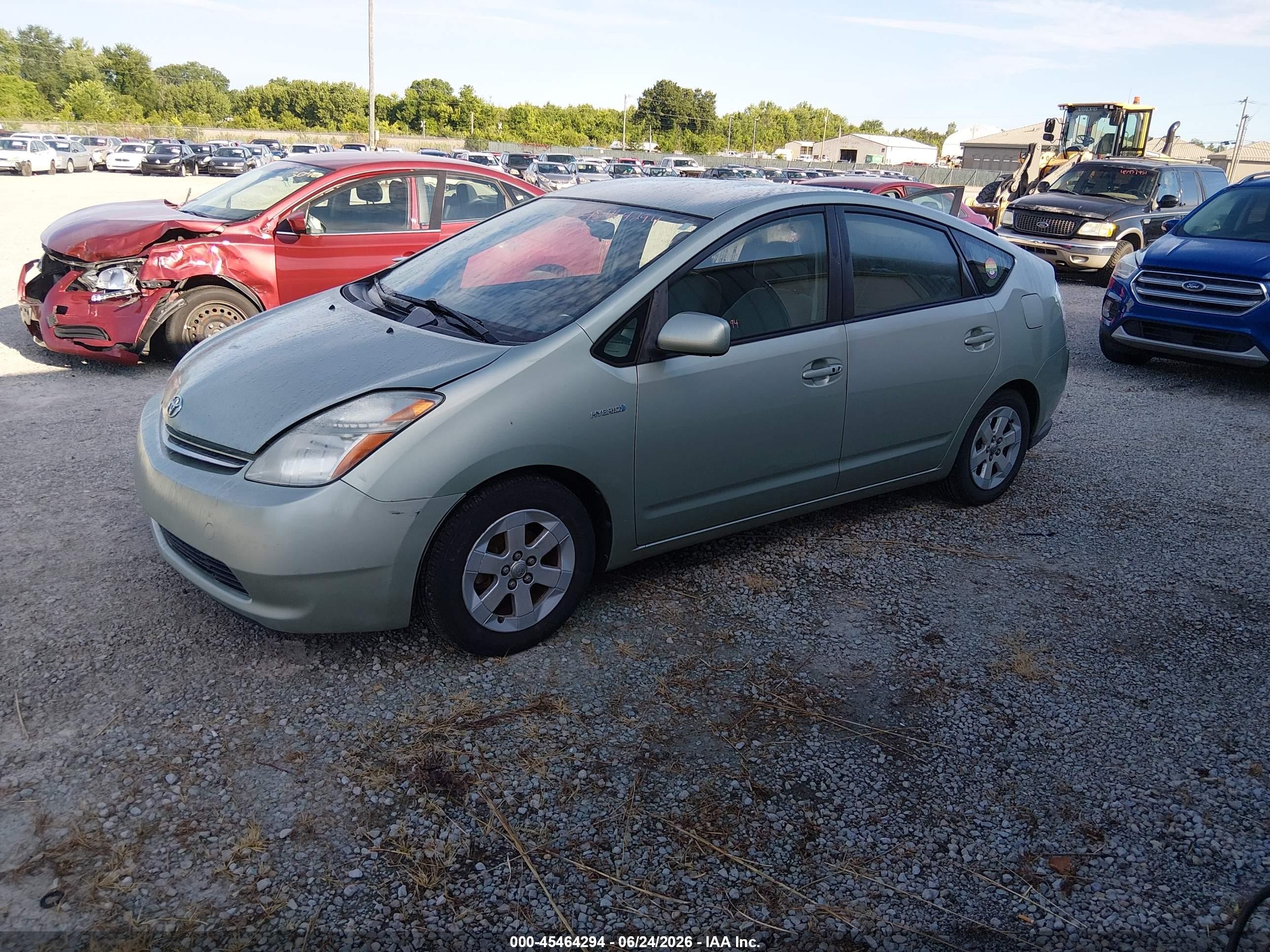 2009 Toyota Prius   Зеленый vin: JTDKB20U193472463