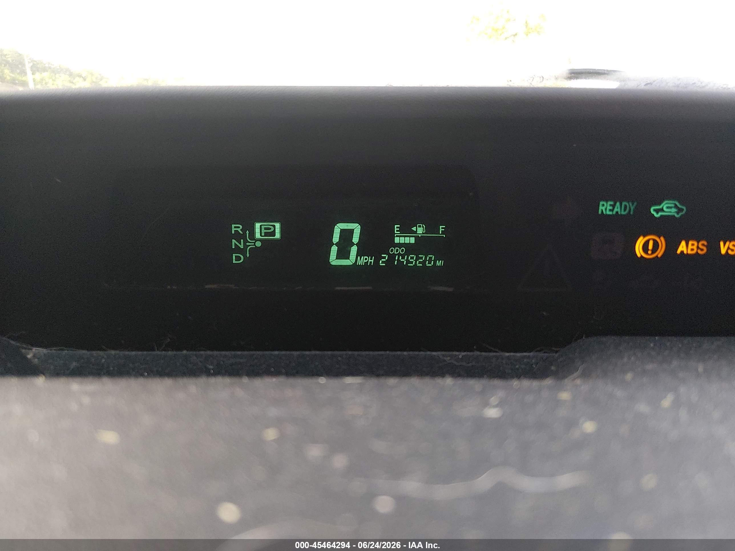 2009 Toyota Prius   Зеленый vin: JTDKB20U193472463