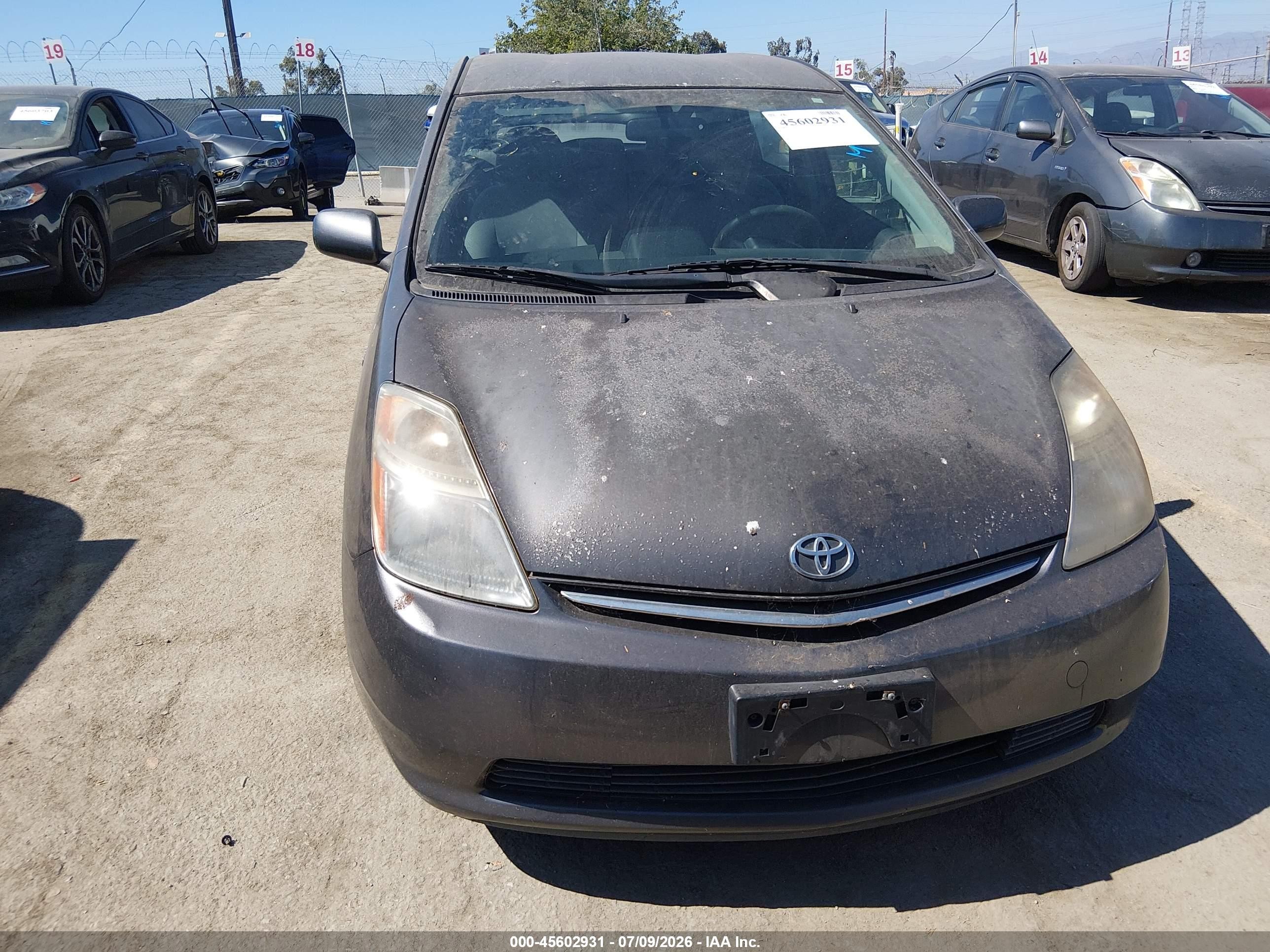 2009 Toyota Prius   Gray vin: JTDKB20U193479462