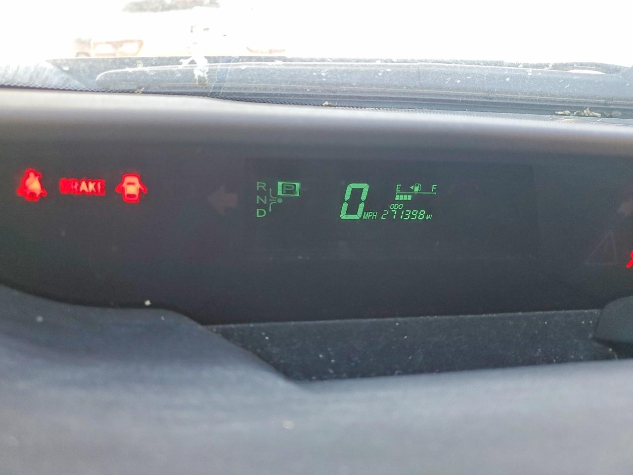 2009 Toyota Prius Base White vin: JTDKB20U193487982