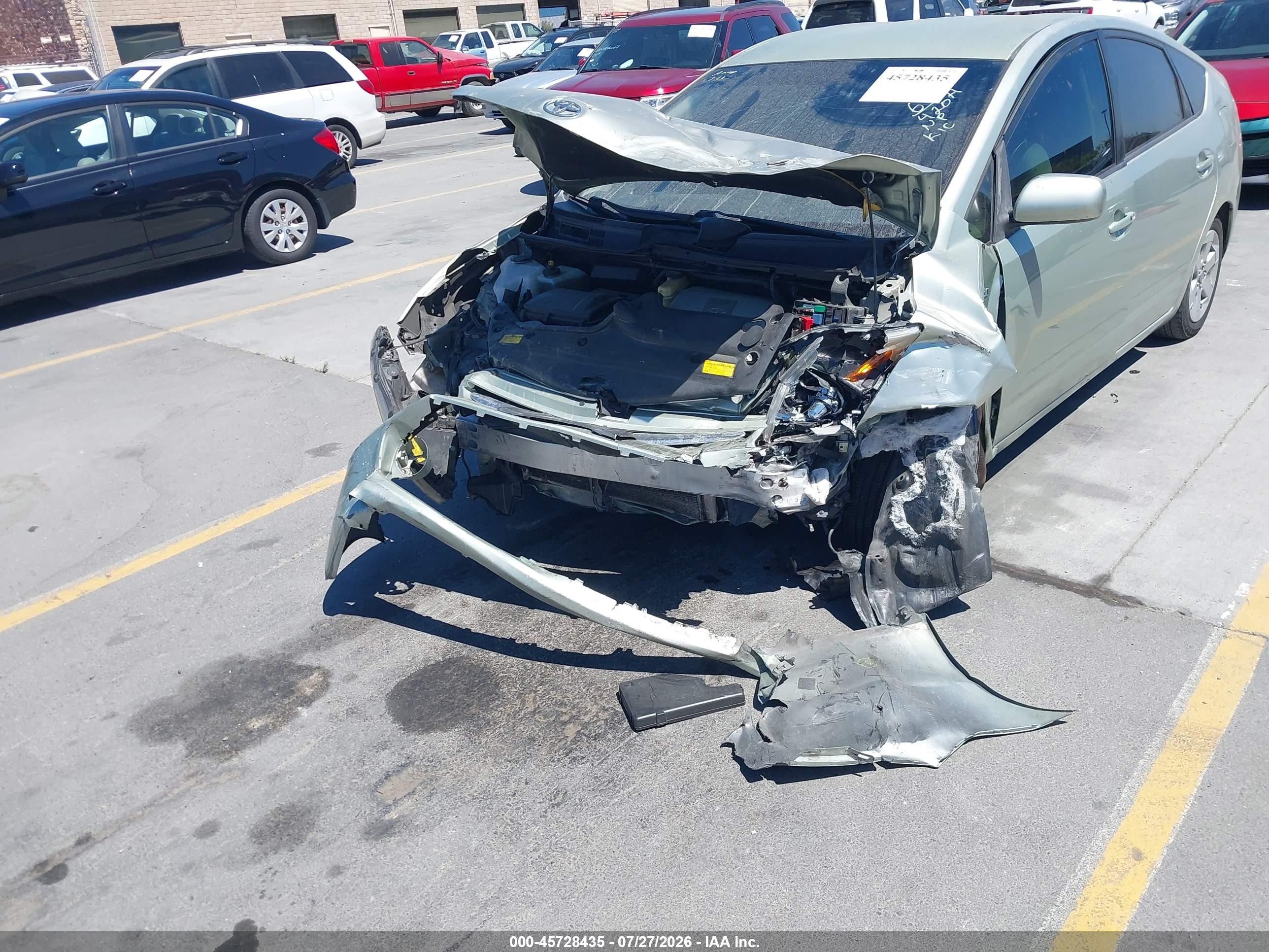 2009 Toyota Prius   Green vin: JTDKB20U193489716