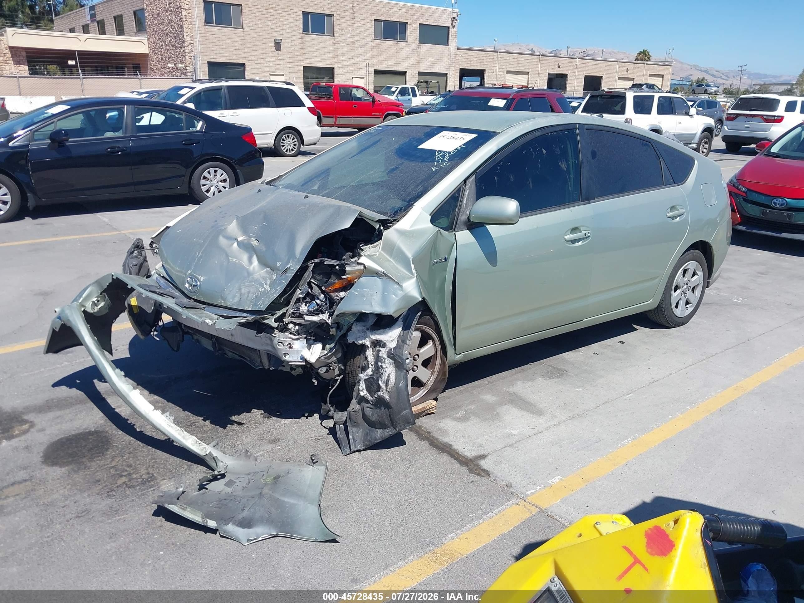 2009 Toyota Prius   Green vin: JTDKB20U193489716