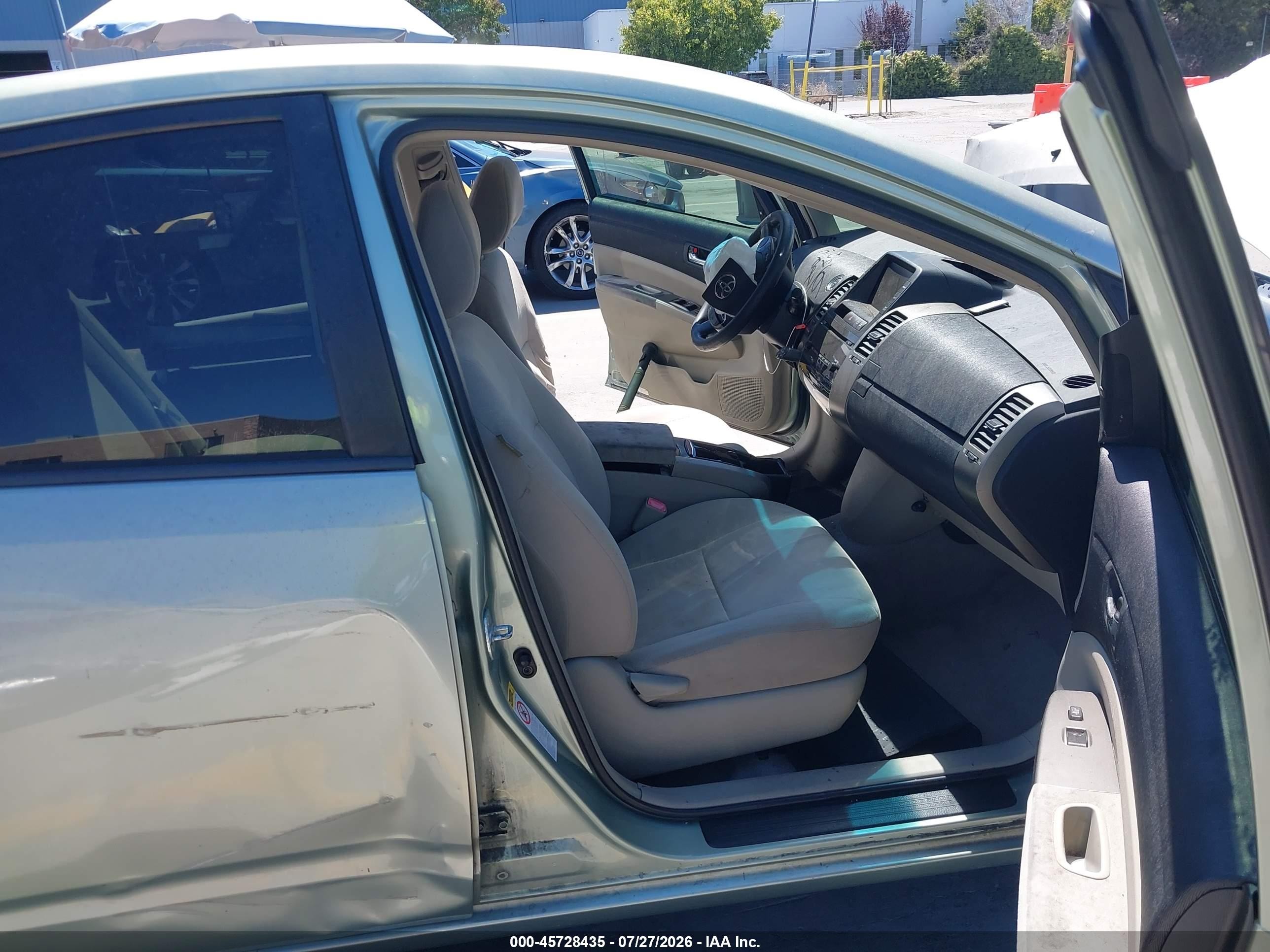 2009 Toyota Prius   Green vin: JTDKB20U193489716