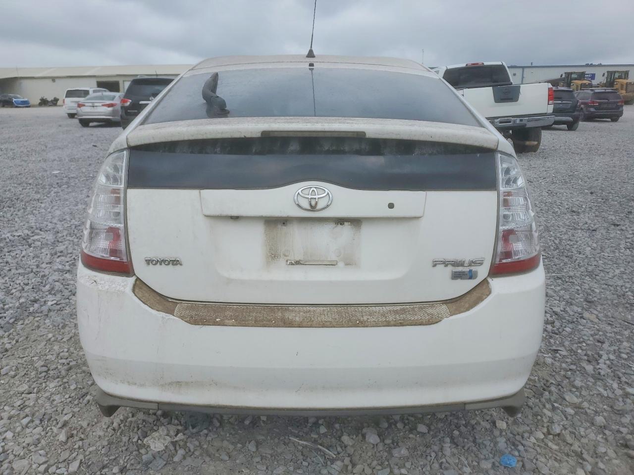 2009 Toyota Prius Base White vin: JTDKB20U193494222
