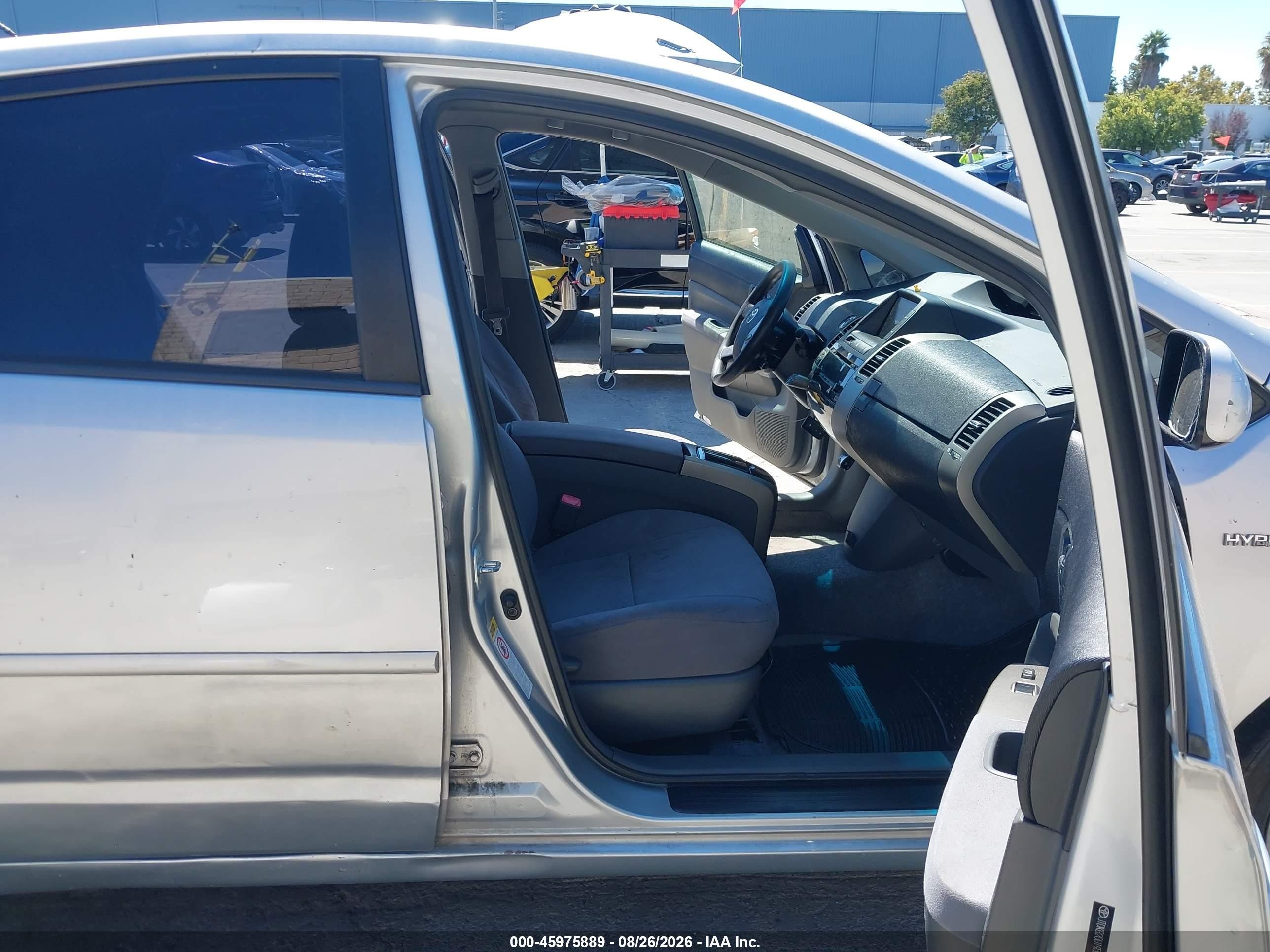 2009 Toyota Prius   Gray vin: JTDKB20U193514985