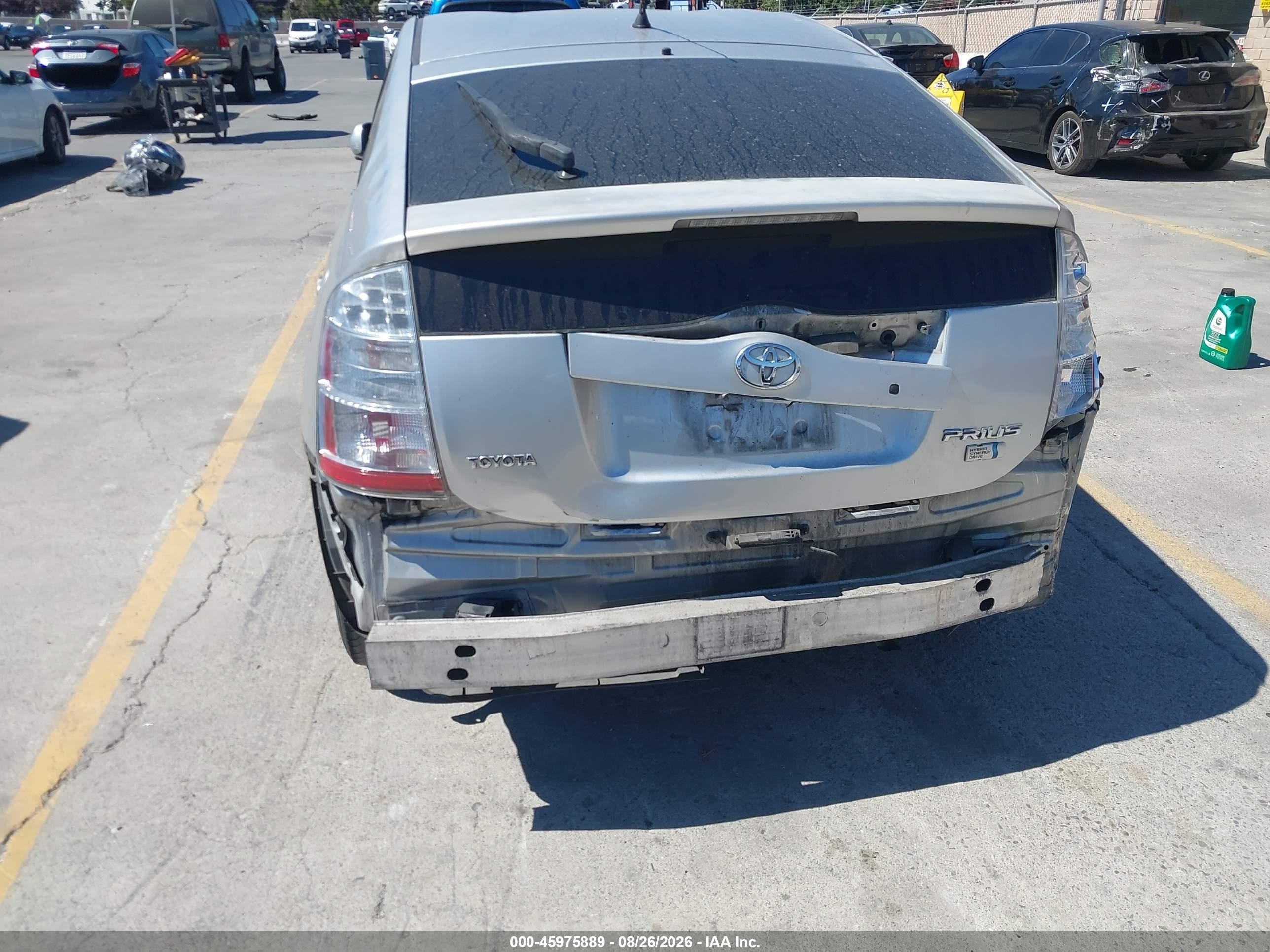 2009 Toyota Prius   Gray vin: JTDKB20U193514985