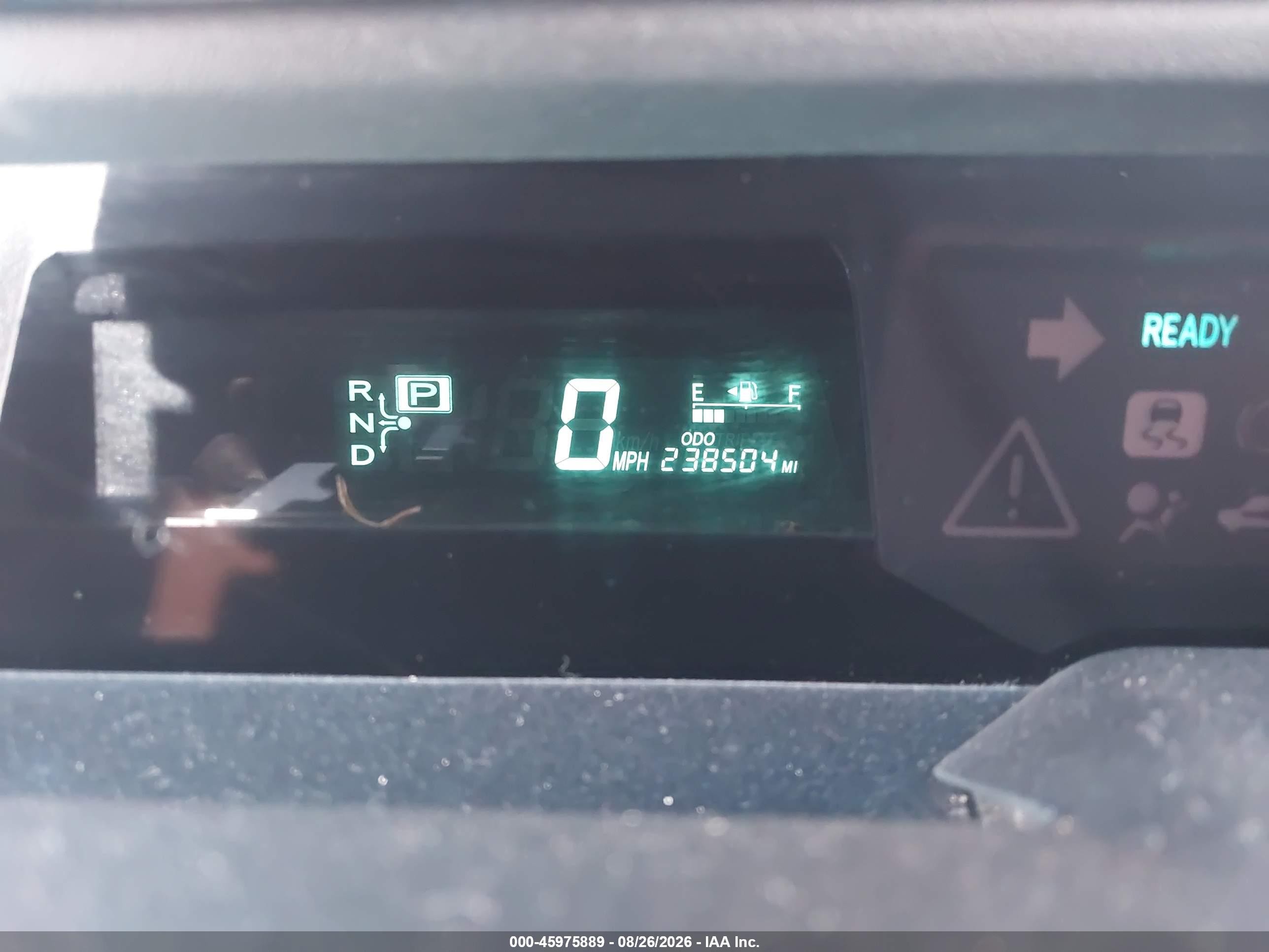 2009 Toyota Prius   Gray vin: JTDKB20U193514985