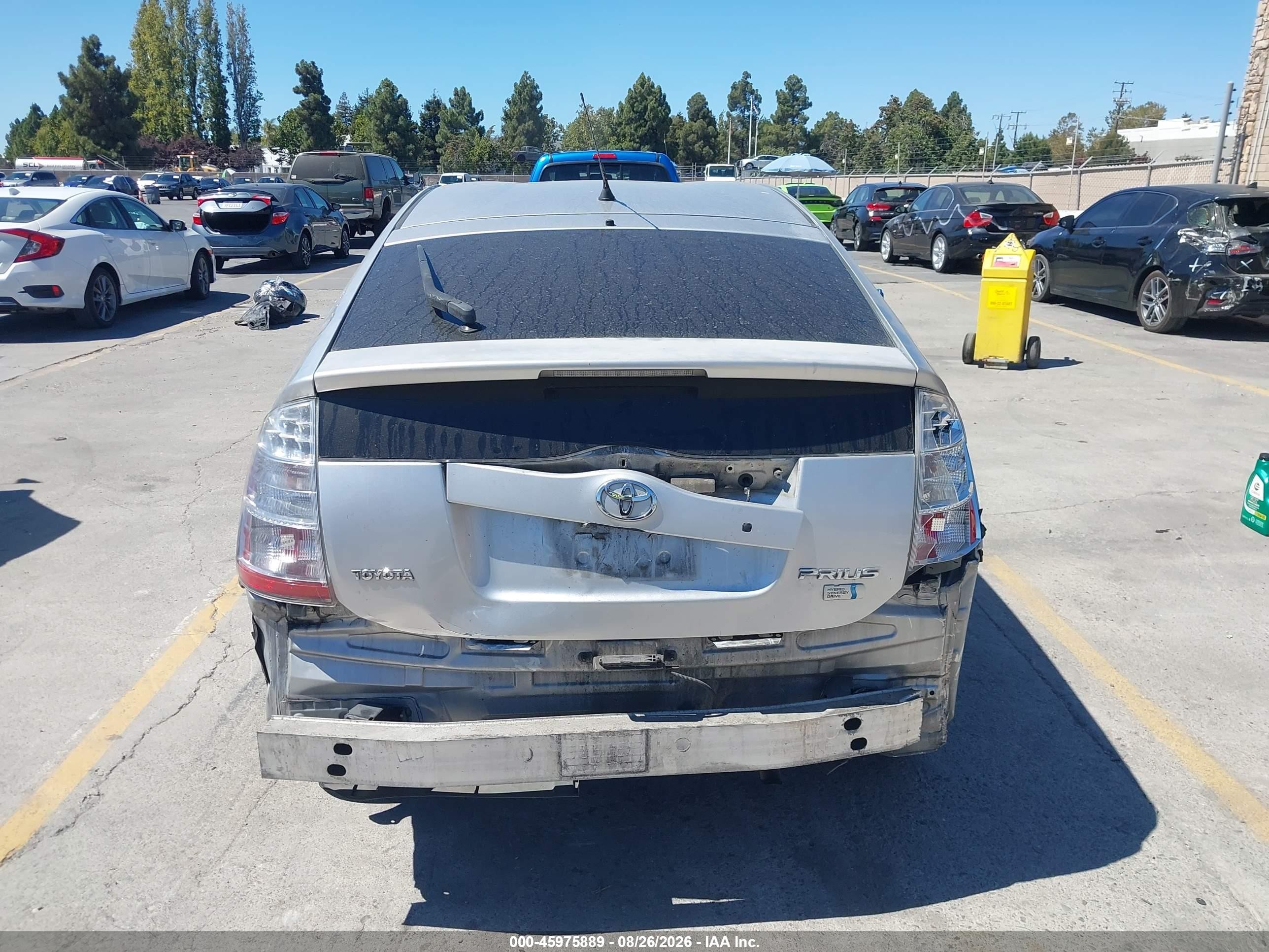 2009 Toyota Prius   Gray vin: JTDKB20U193514985