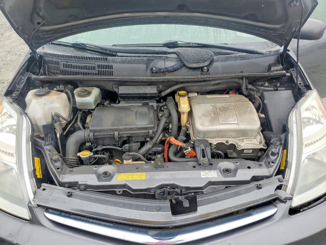 2009 Toyota Prius Touring Gray vin: JTDKB20U193520138