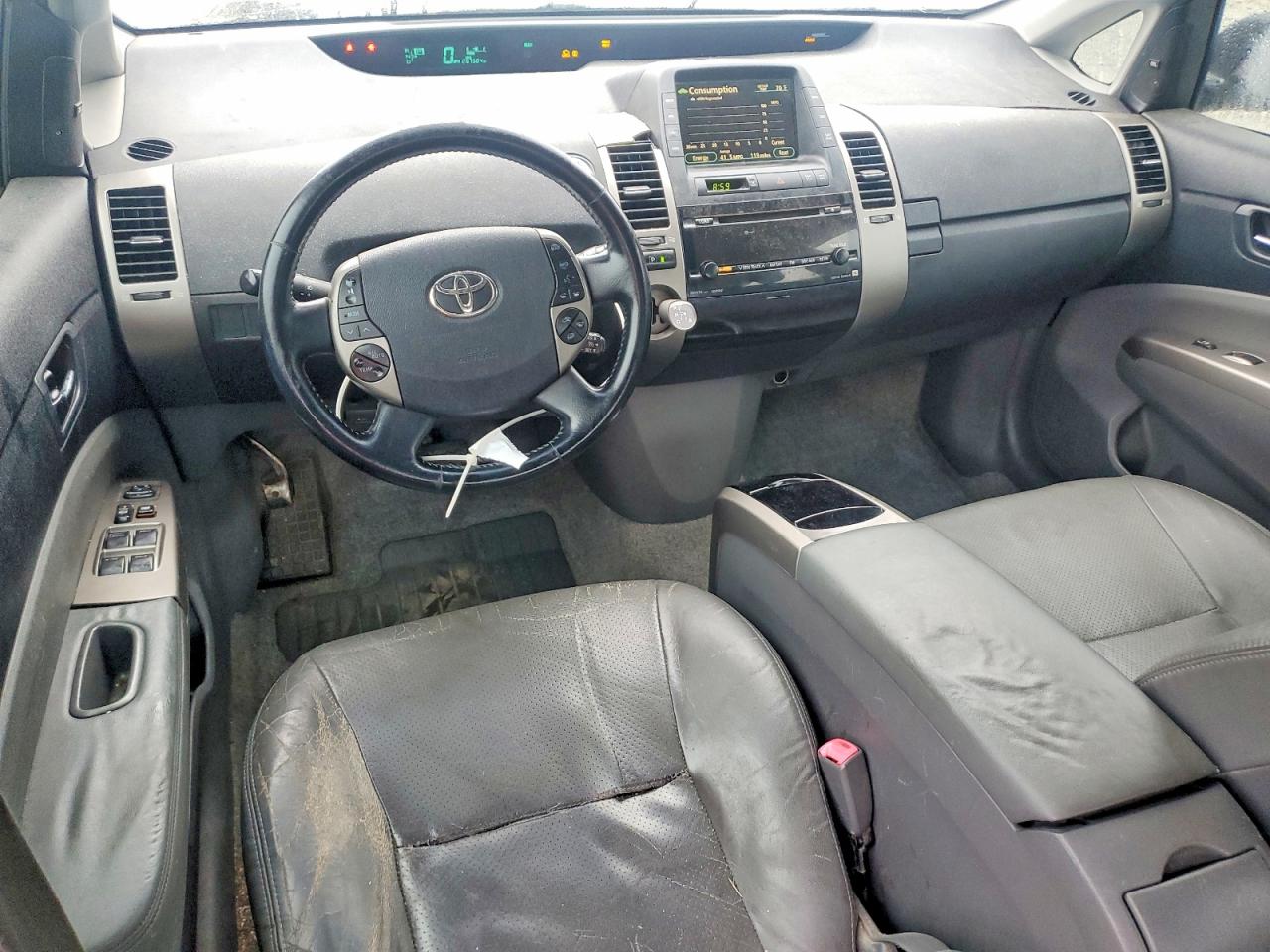 2009 Toyota Prius Touring Gray vin: JTDKB20U193520138