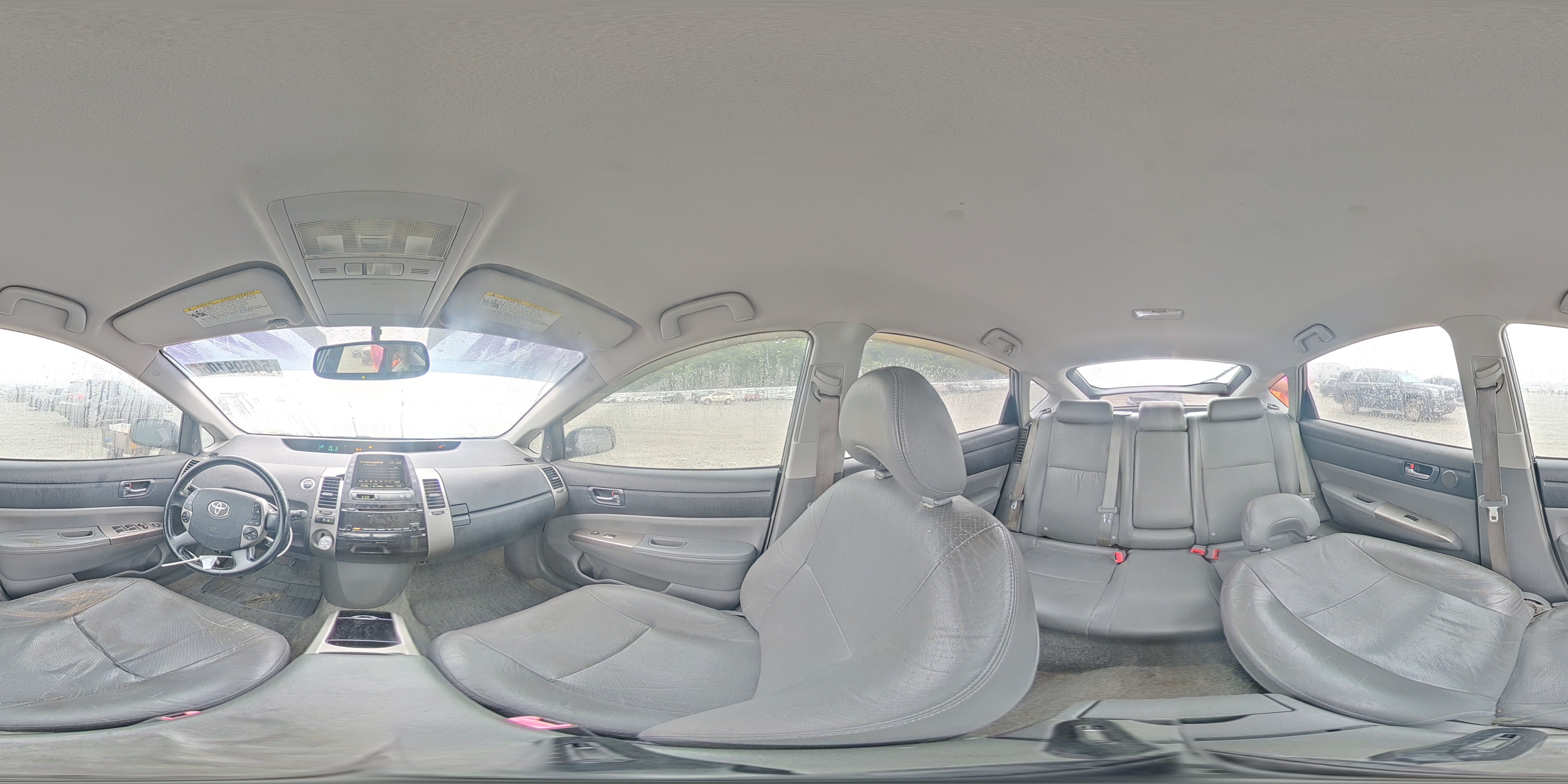 2009 Toyota Prius Touring Gray vin: JTDKB20U193520138