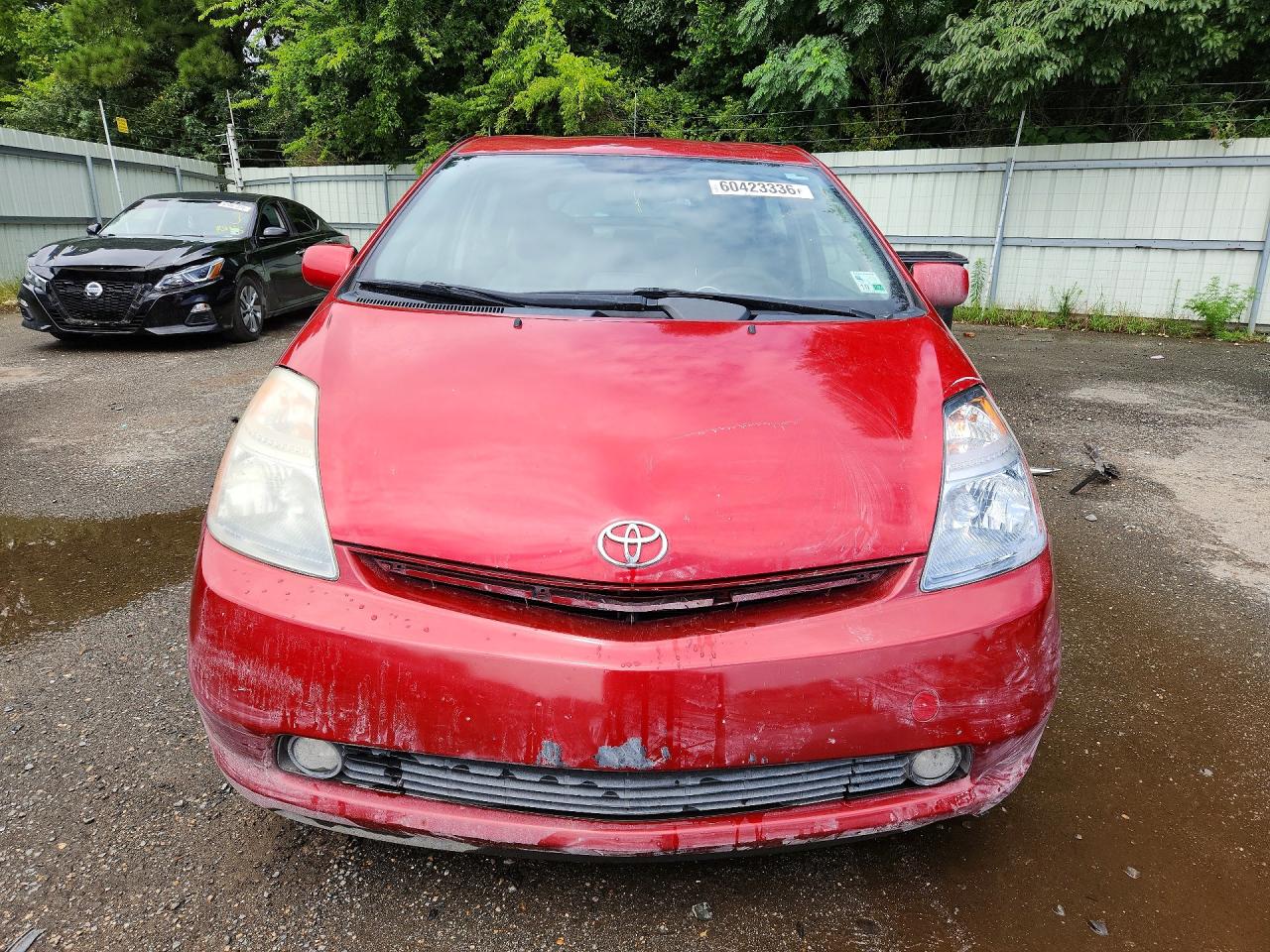 2009 Toyota Prius Touring Красный vin: JTDKB20U197823719