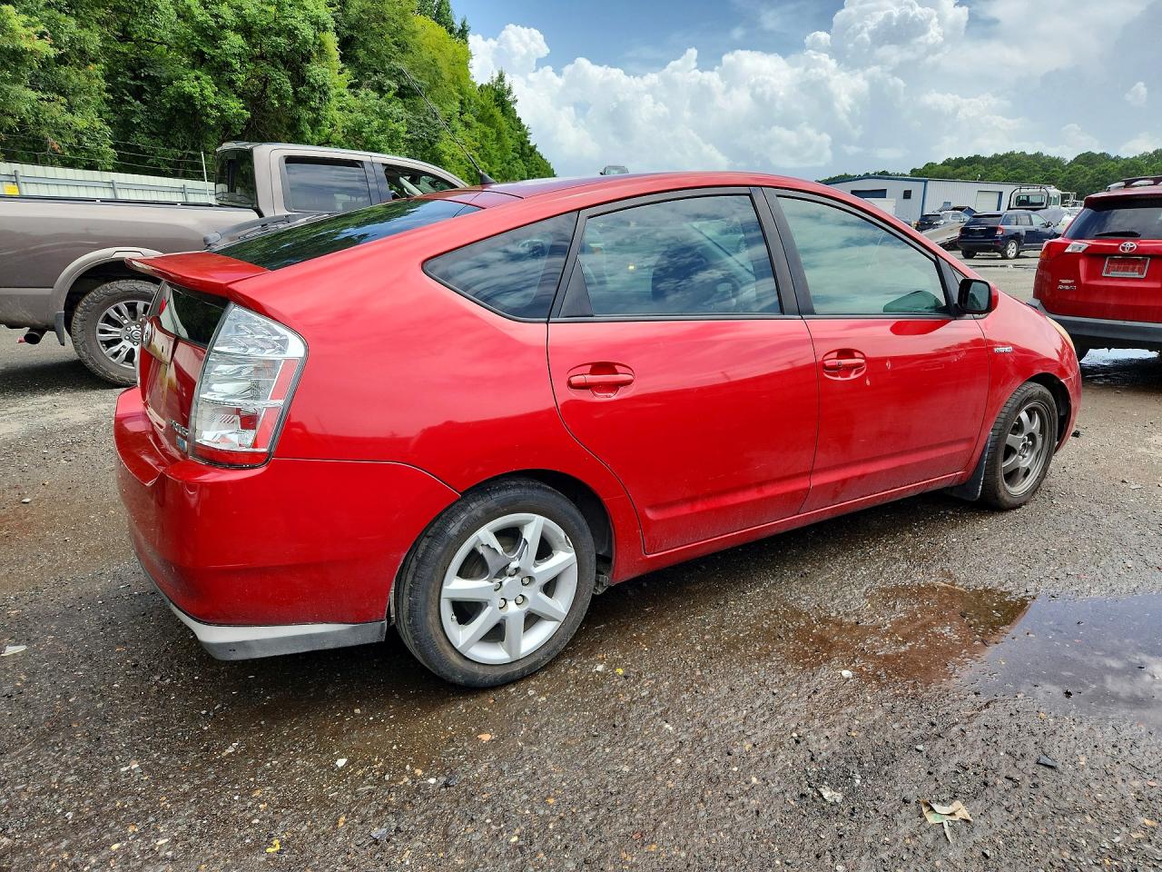 2009 Toyota Prius Touring Красный vin: JTDKB20U197823719