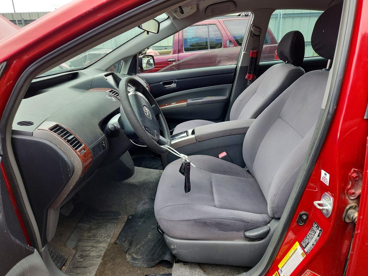 2009 Toyota Prius Touring Красный vin: JTDKB20U197823719