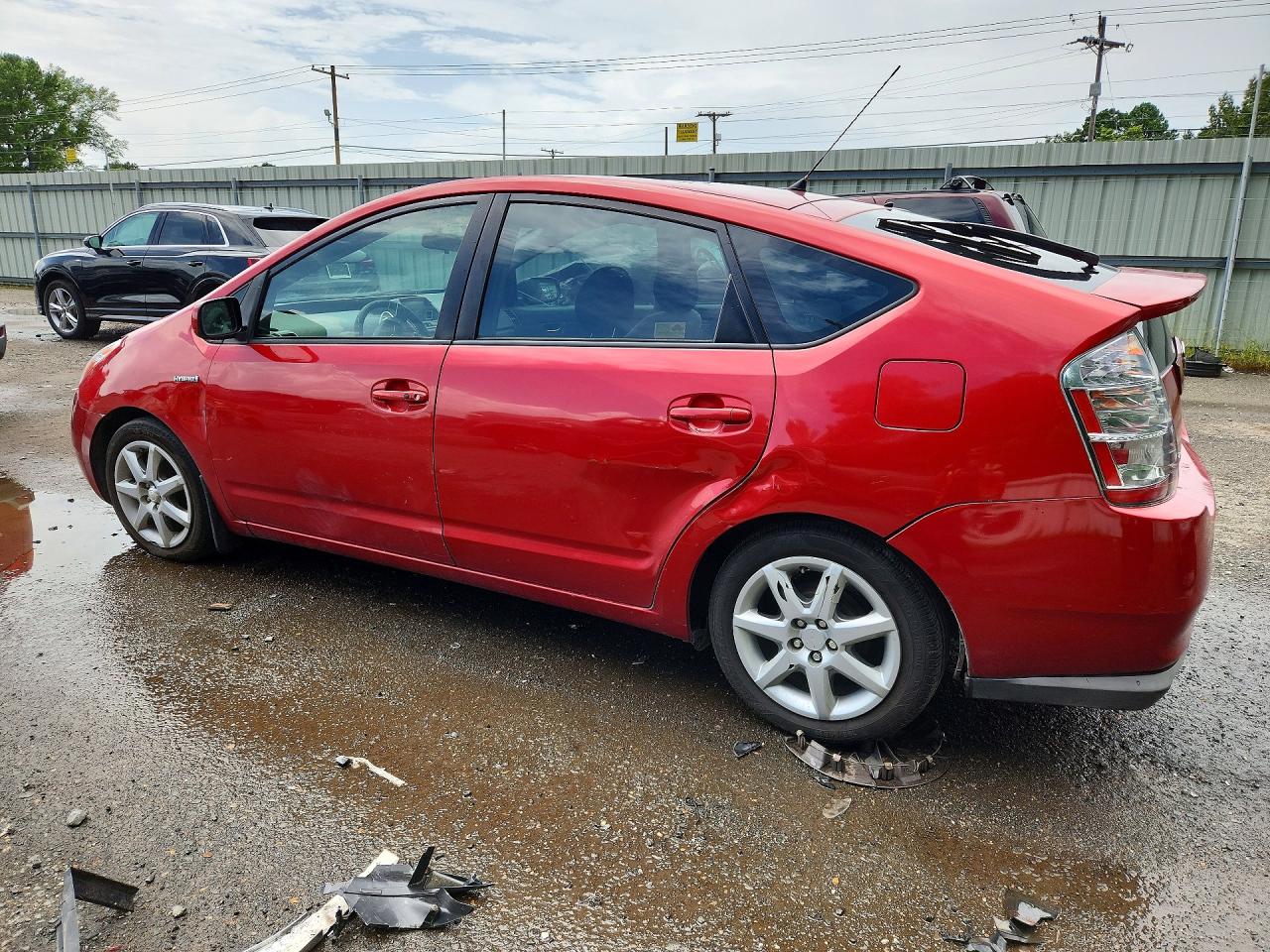 2009 Toyota Prius Touring Красный vin: JTDKB20U197823719