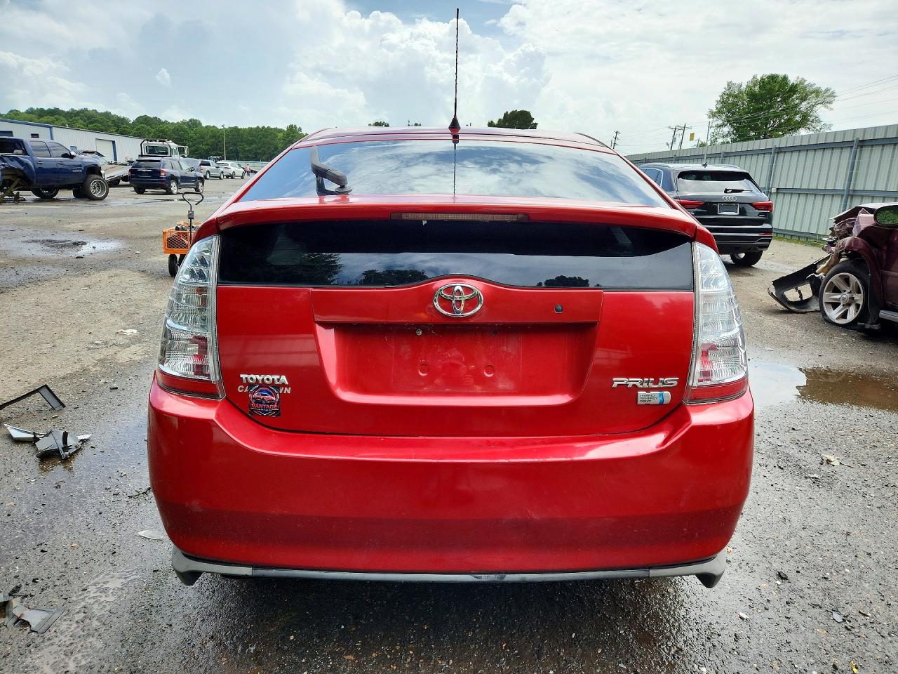 2009 Toyota Prius Touring Красный vin: JTDKB20U197823719