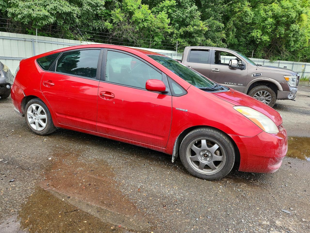 2009 Toyota Prius Touring Красный vin: JTDKB20U197823719