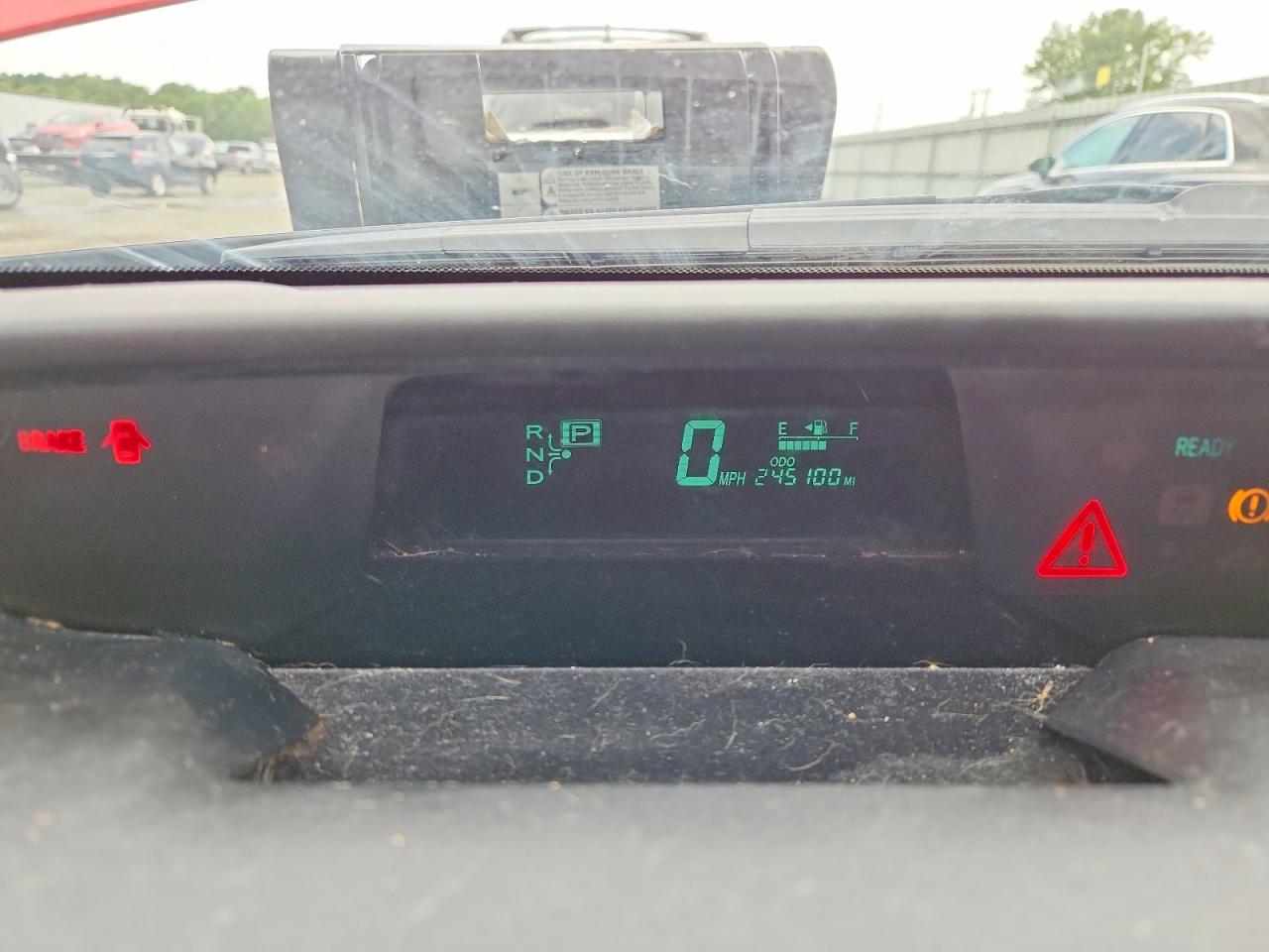 2009 Toyota Prius Touring Красный vin: JTDKB20U197823719