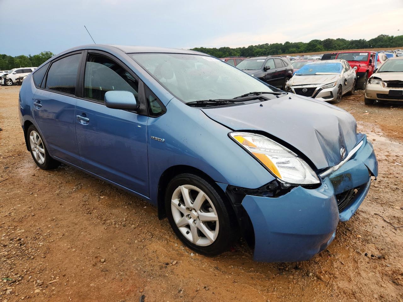 2009 Toyota Prius Touring Blue vin: JTDKB20U197834381