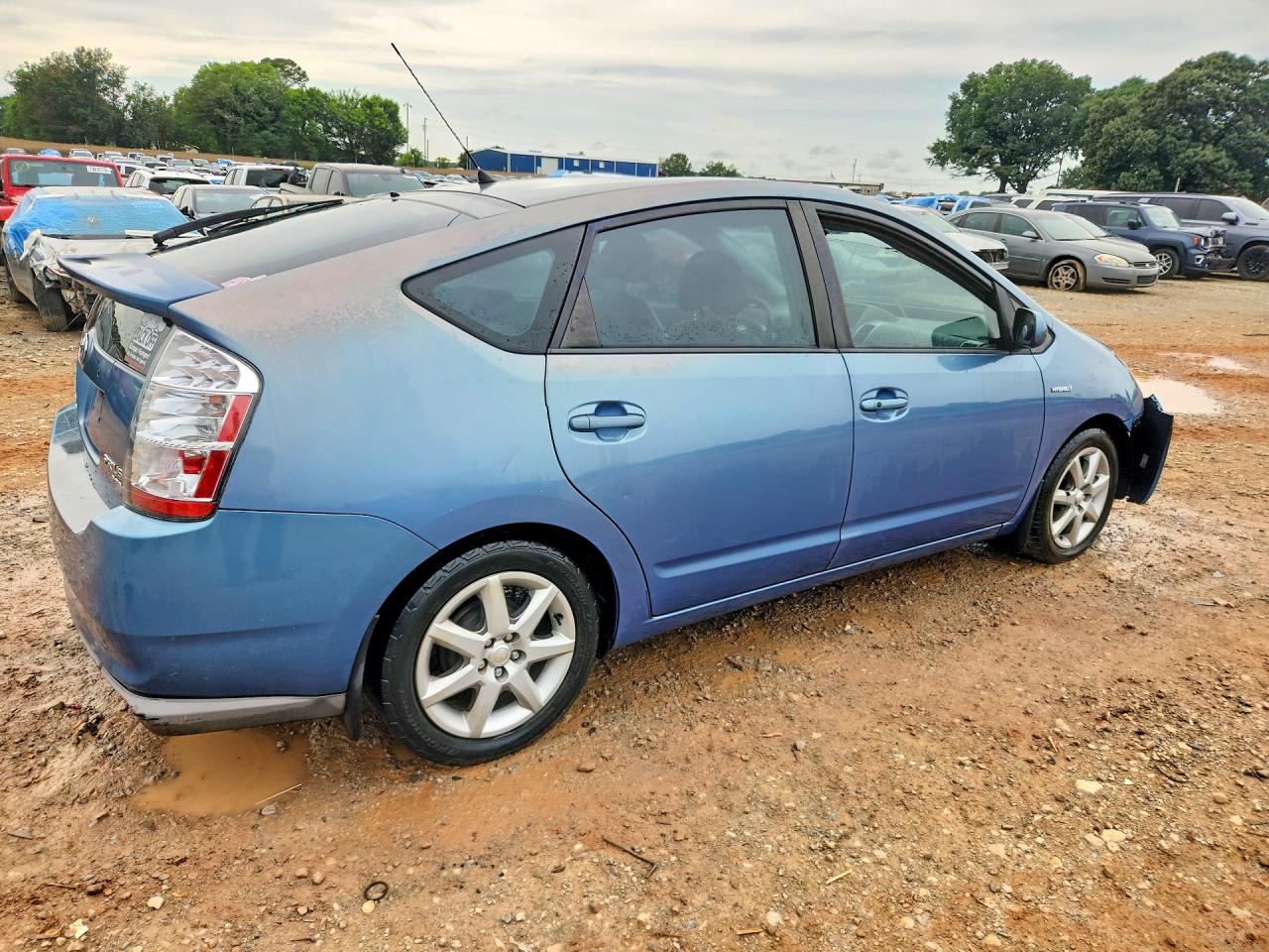 2009 Toyota Prius Touring Blue vin: JTDKB20U197834381