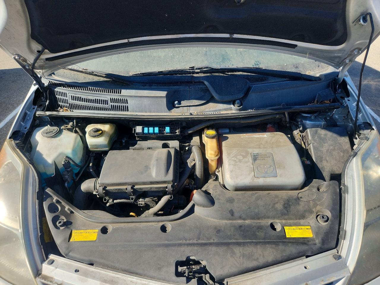 2009 Toyota Prius Base Gray vin: JTDKB20U197837149
